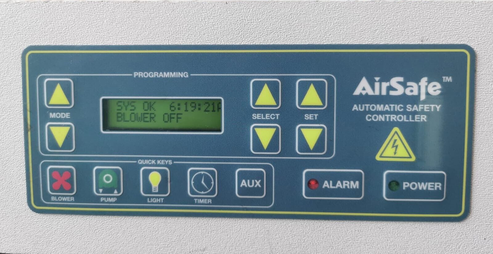 AirClean AirSafe Automatic Safety Controller ONLY