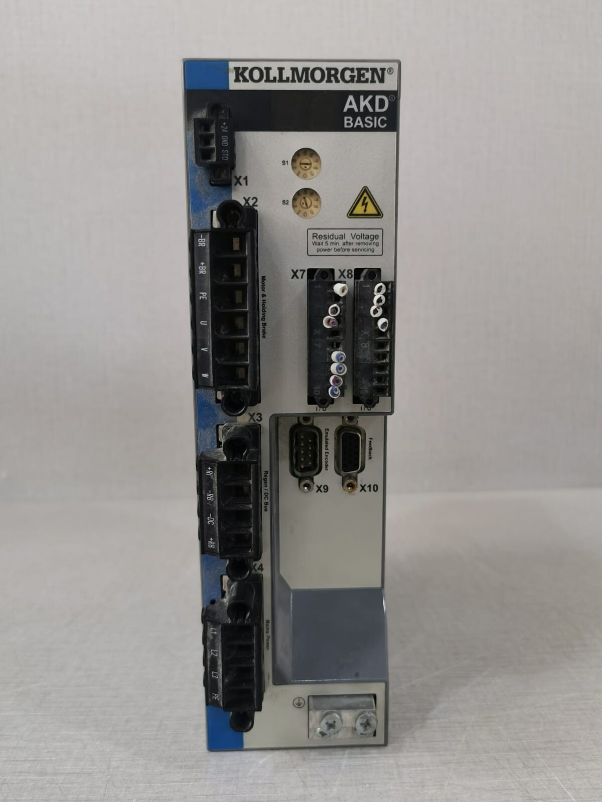KOLLMORGEN AKD-T00607-NBAN-0000 AKD BASIC SERVO DRIVE 400/480VAC