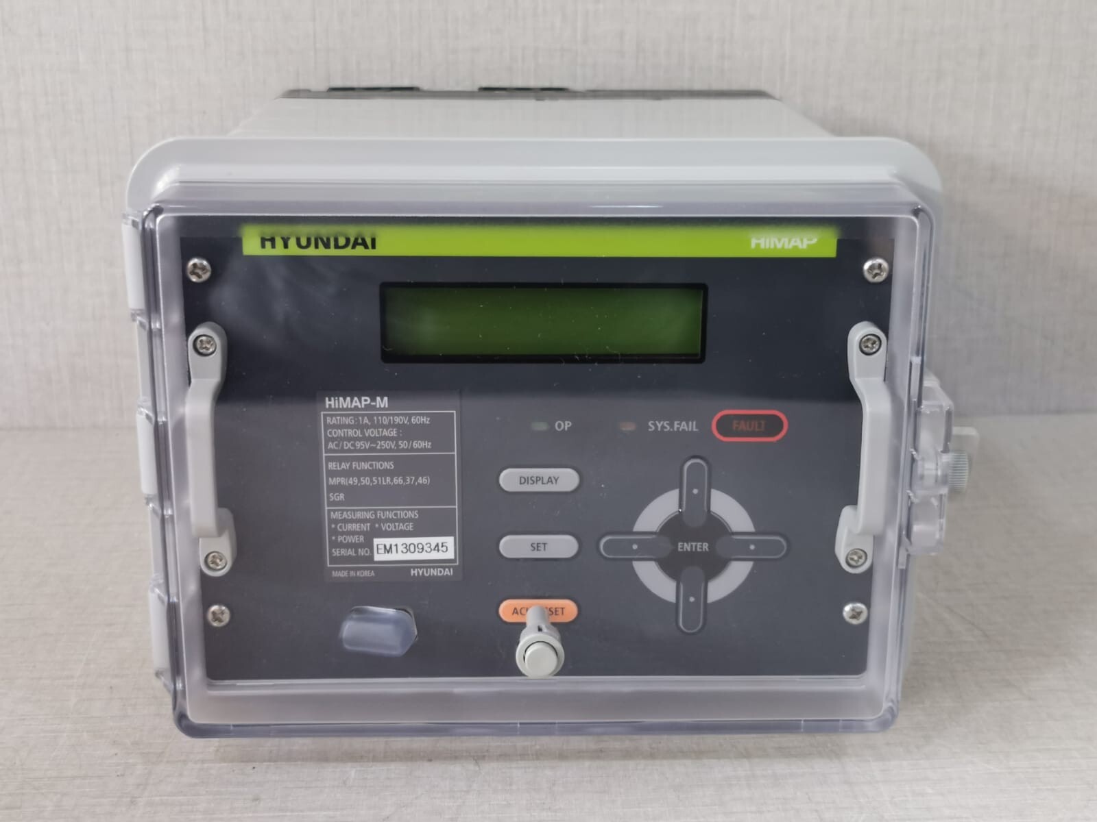 Hyundai HiMAP-M Hyundai HiMAP-M Intelligent Measuring & Protection Device 3