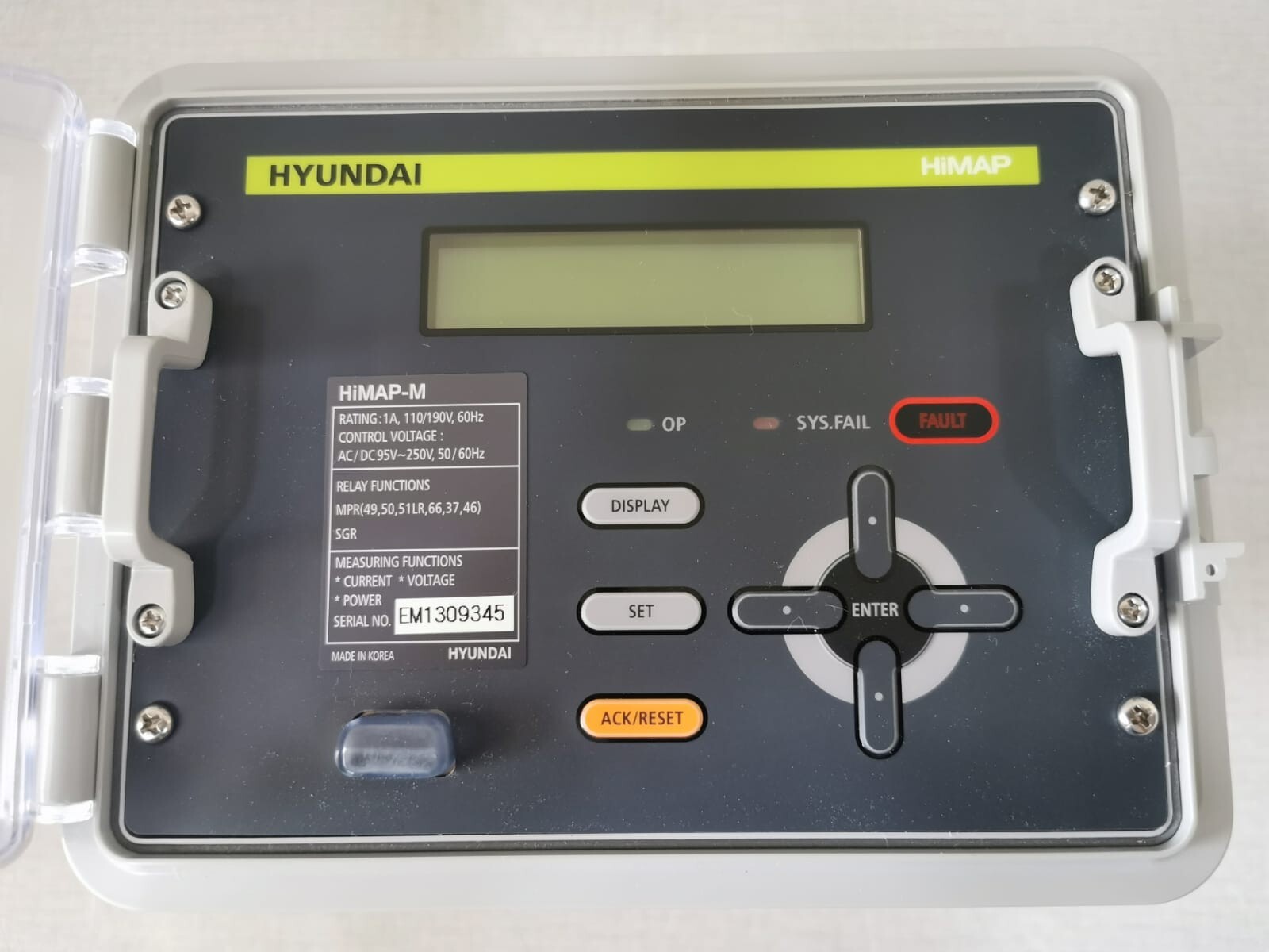 Hyundai HiMAP-M Hyundai HiMAP-M Intelligent Measuring & Protection Device 5