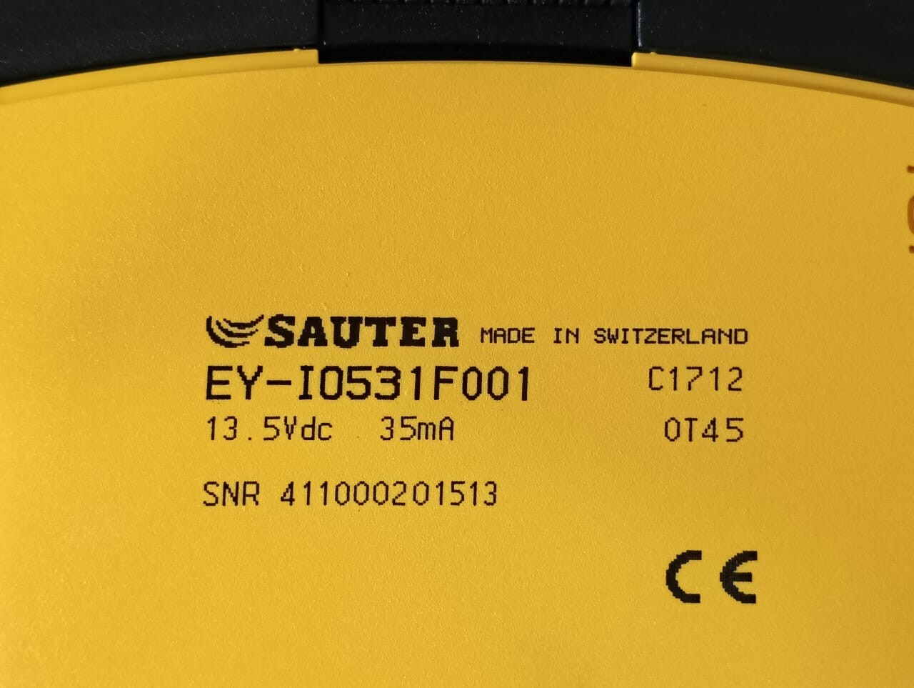 SAUTER EY-IO531F001 SAUTER EY-IO531F001 I/O MODULE 3
