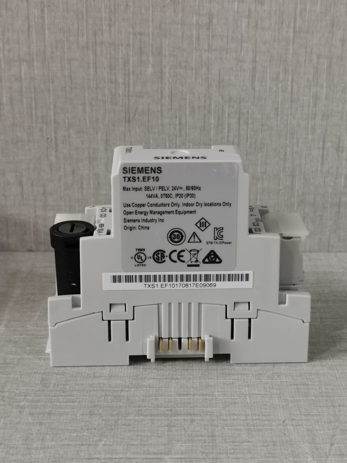 Siemens TXS1.EF10 LOT SIEMENS TXS1.EF10 BUS CONNECTION MODULES 24V -NEW W/ FILTHY BOX 8