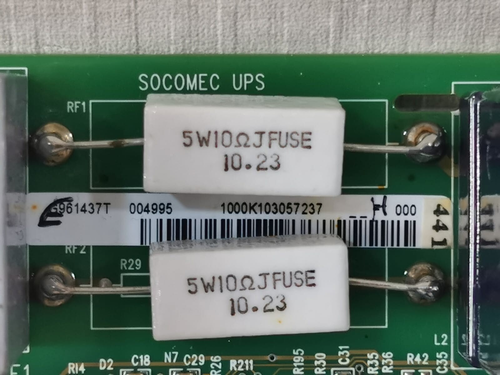 SOCOMEC DU102 E302752F SOCOMEC DU102 E302752F UPS Panel PCB Board 3
