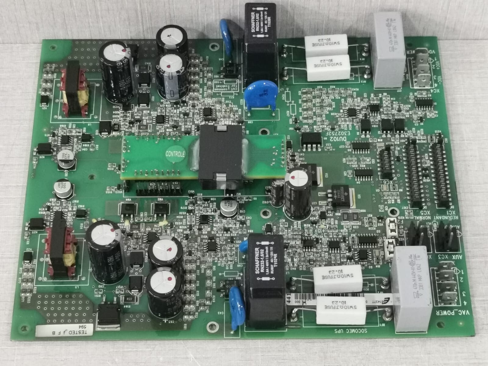 SOCOMEC DU102 E302752F SOCOMEC DU102 E302752F UPS Panel PCB Board 6