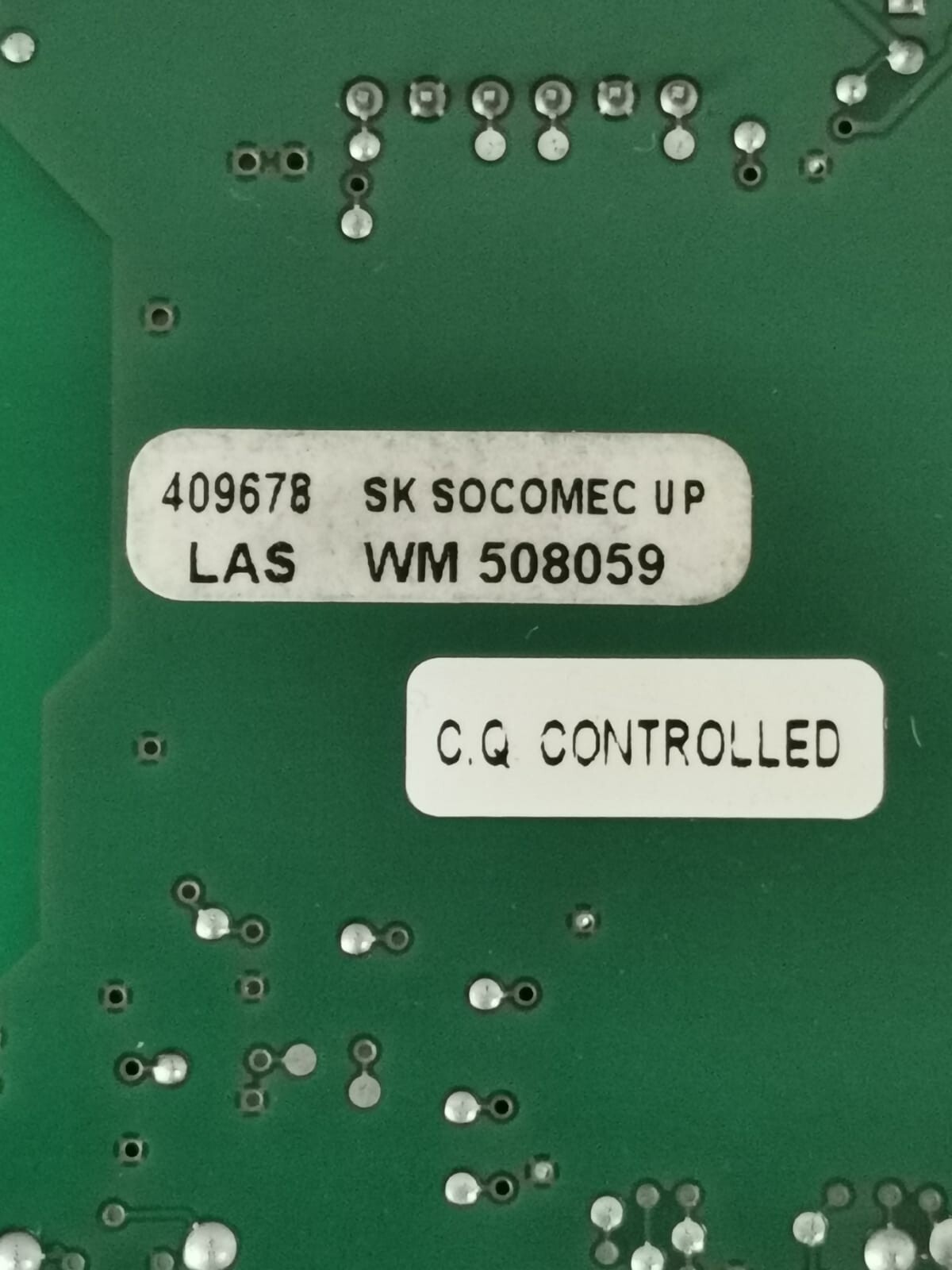 SOCOMEC DU102 E302752F SOCOMEC DU102 E302752F UPS Panel PCB Board 10