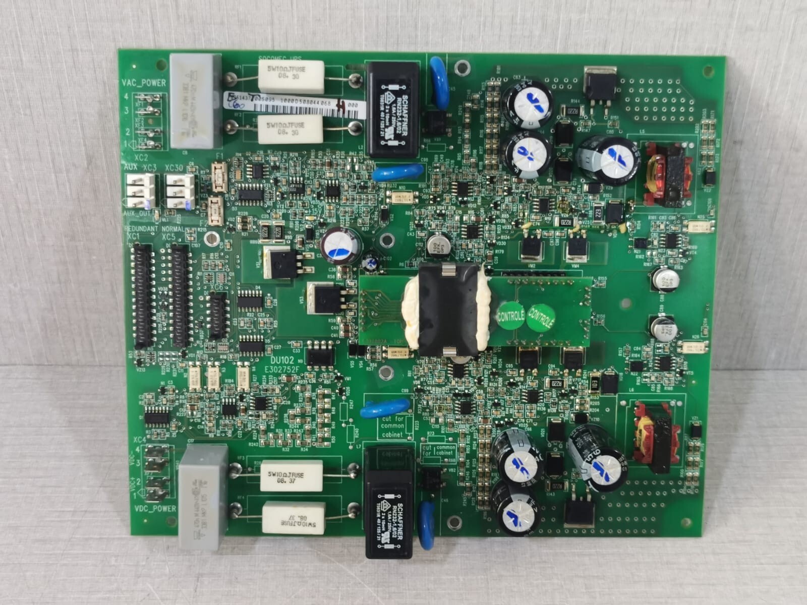 SOCOMEC DU102 E302752F UPS Panel PCB Board