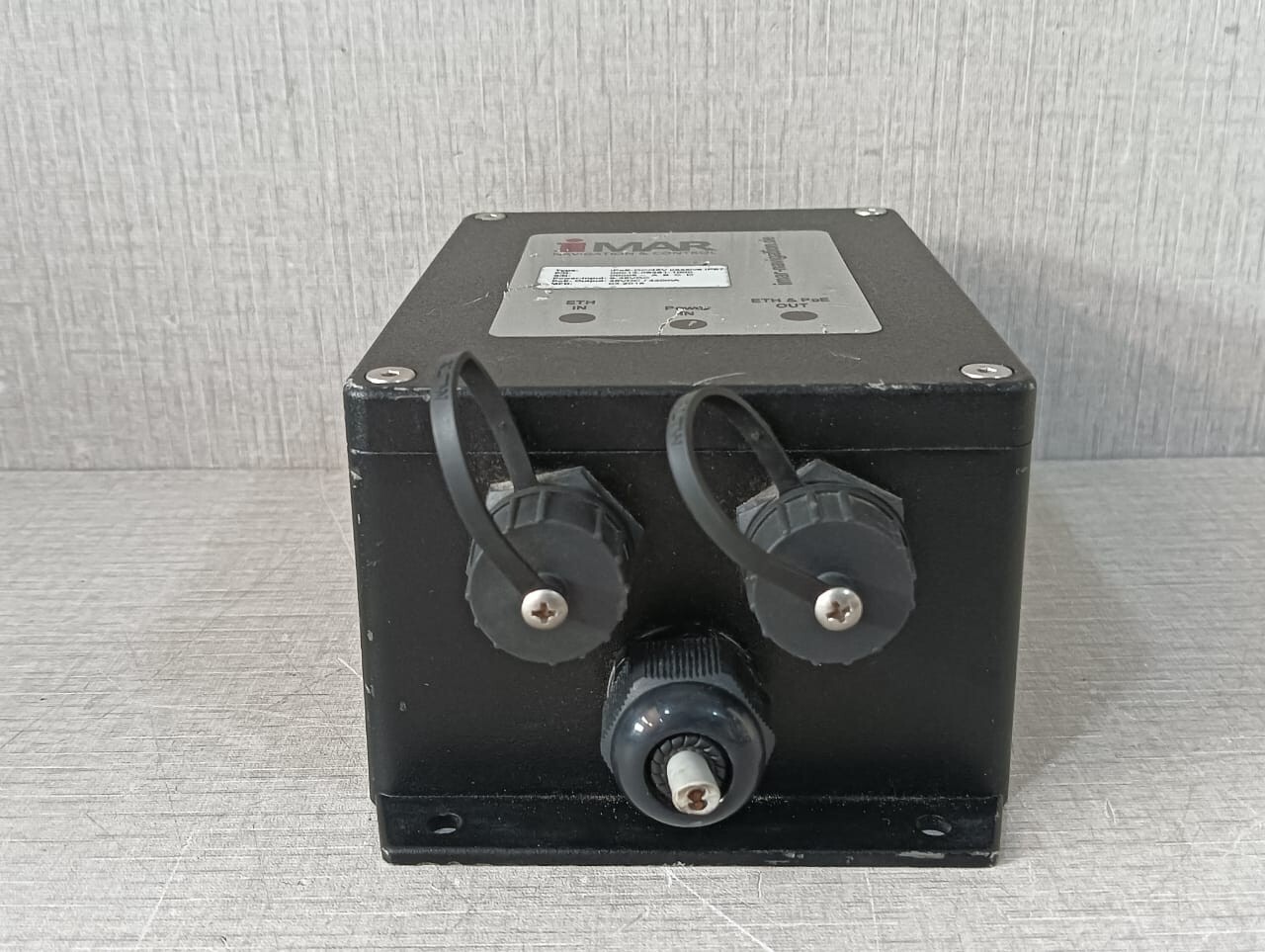 iMAR NAVIGATION & CONTOL 00013-06381-1000 iMAR NAVIGATION & CONTOL iPOE-DC/48V PASSIVE IP67 / 00013-06381-1000 3