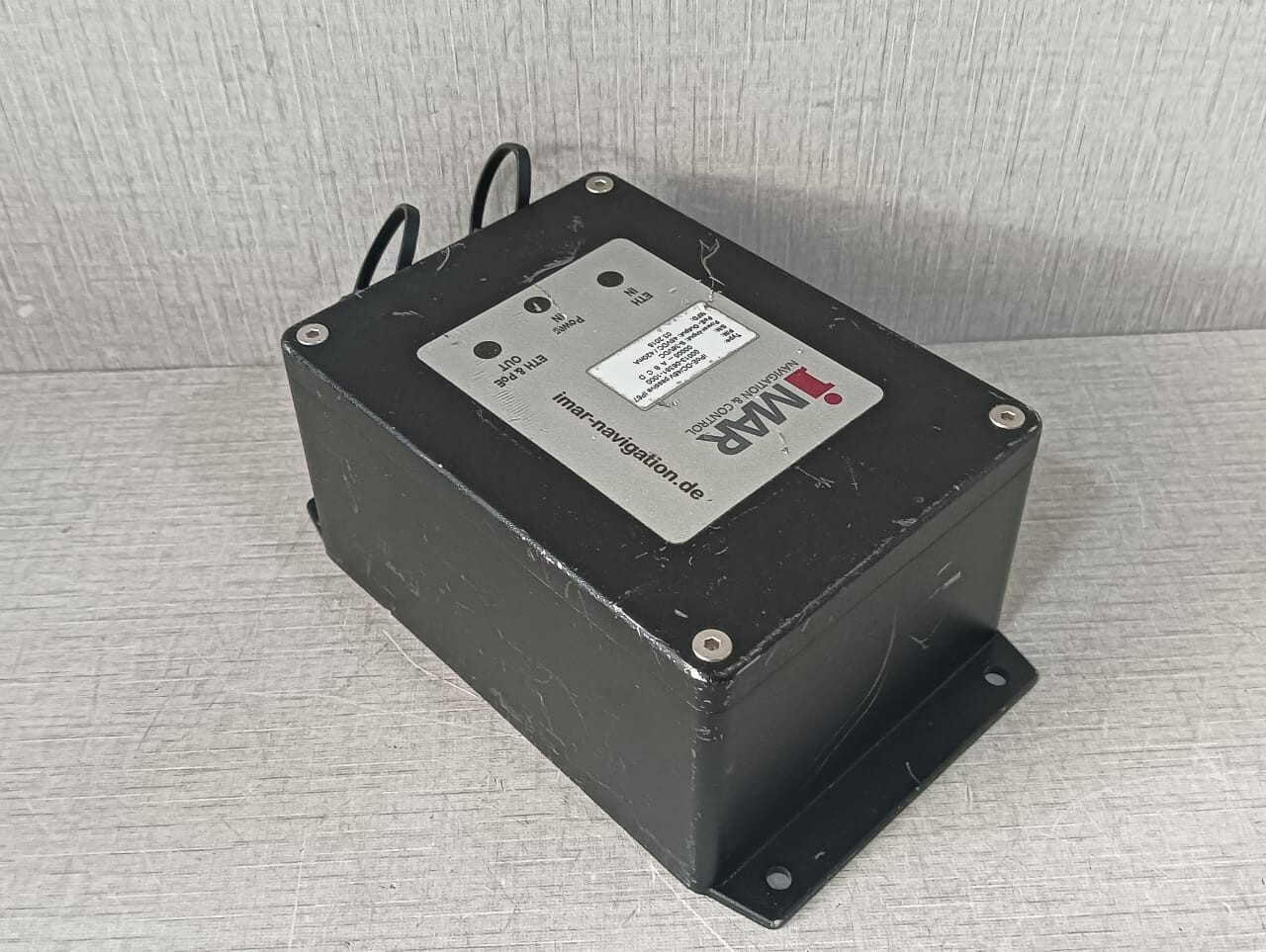 iMAR NAVIGATION & CONTOL 00013-06381-1000 iMAR NAVIGATION & CONTOL iPOE-DC/48V PASSIVE IP67 / 00013-06381-1000 9