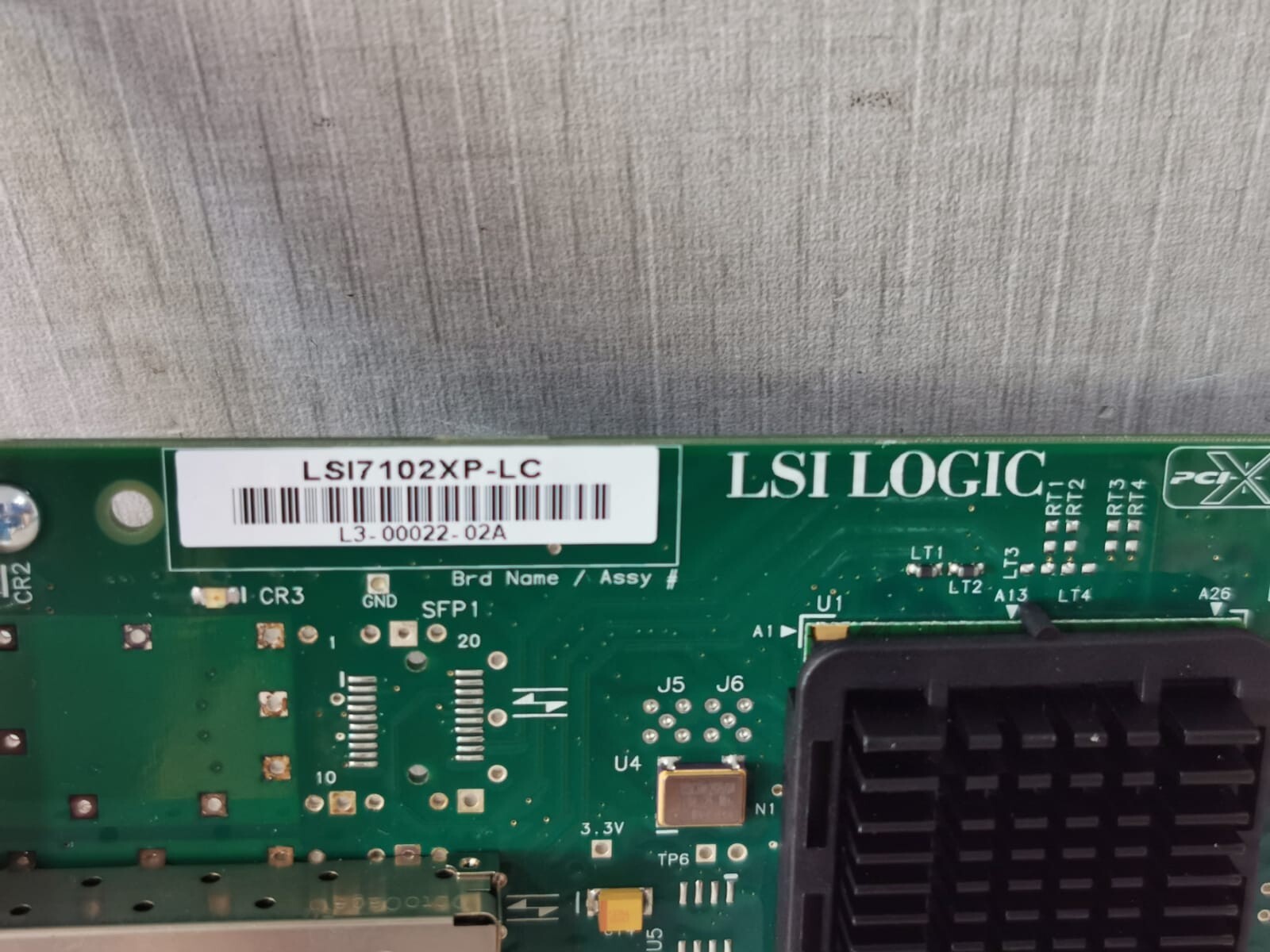 LSI Logic LSI7102XP-LC LSI Logic LSI7102XP-LC Host Adapter L3-00022-02A PCB BOARD 2