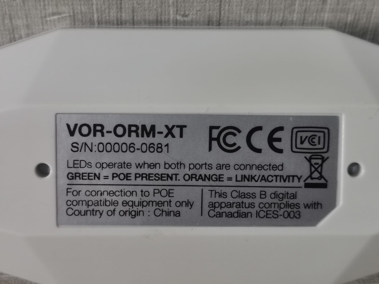 VERACITY VOR-ORM-XT VERACITY VOR-ORM-XT OUTREACH MAX XT 4