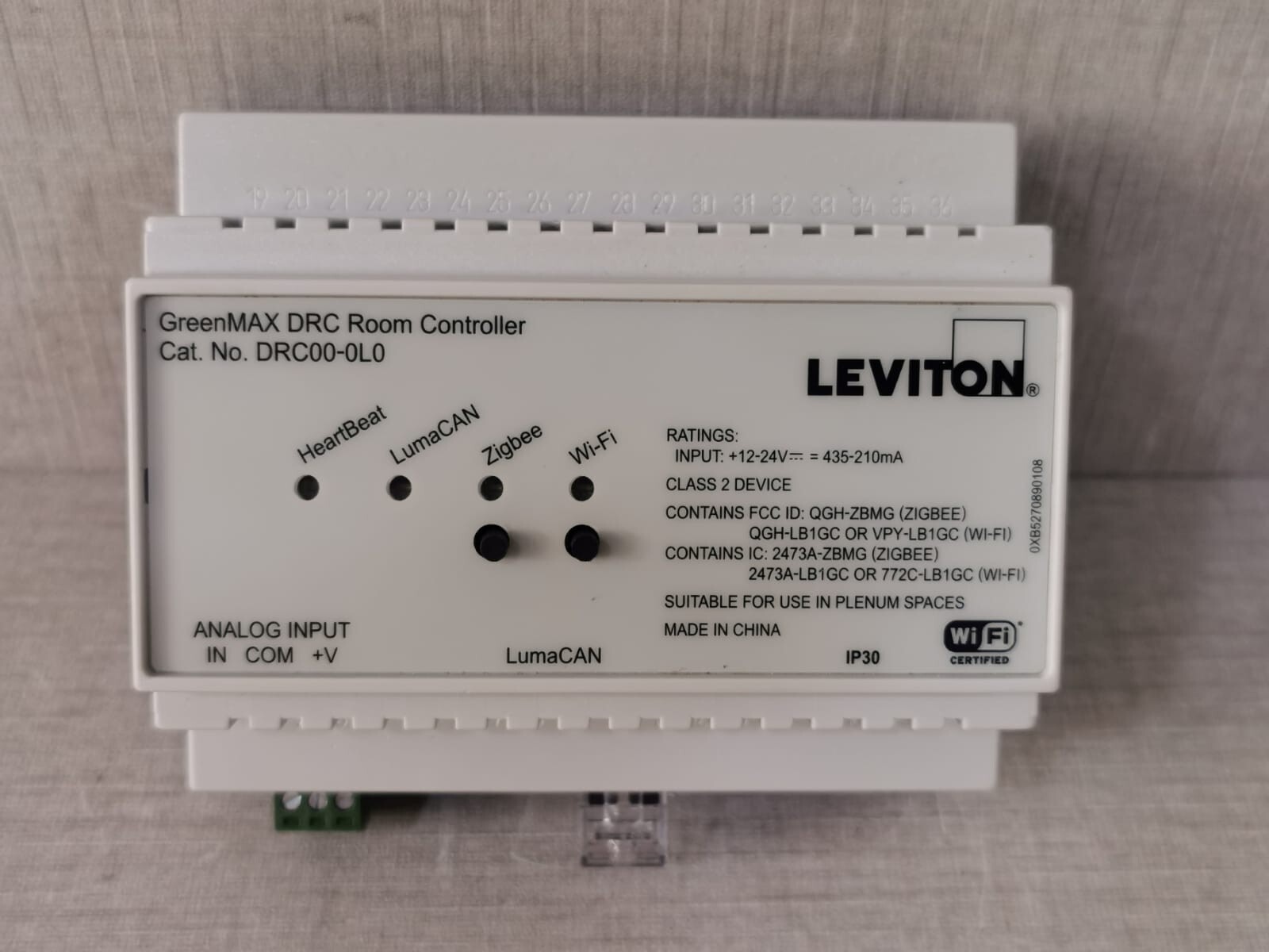Leviton DRC00-0L0 Leviton DRC00-0L0 GreenMAX DRC Room Controller 2
