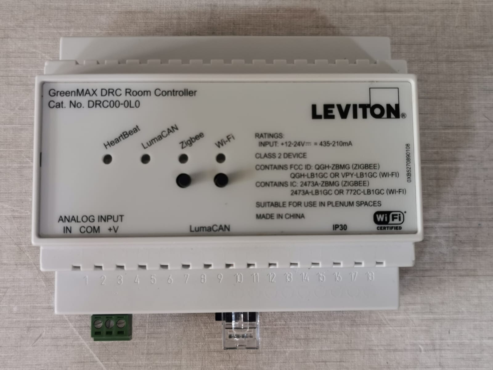 Leviton DRC00-0L0 Leviton DRC00-0L0 GreenMAX DRC Room Controller 4