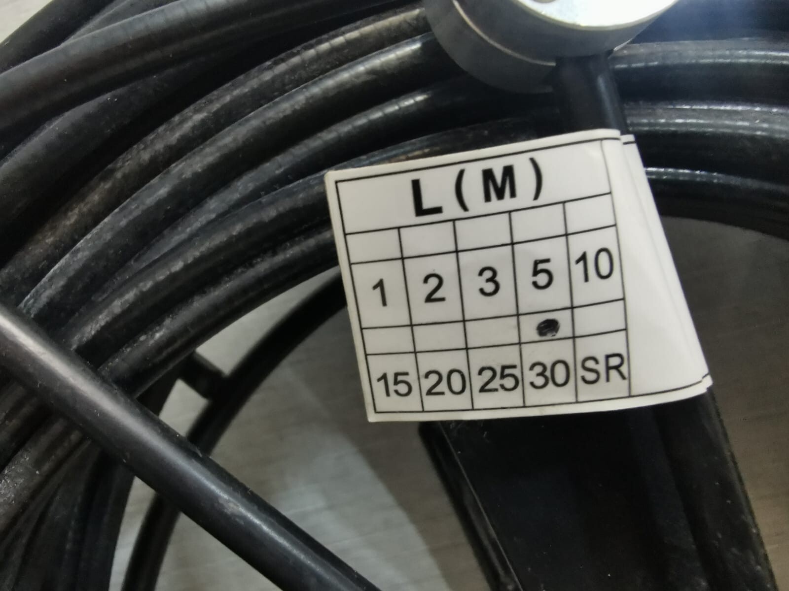 UNKNOWN UNKNOWN INSPECTION CAMERA PROBE WITH 30M CABLE- WITH DAMAGED CABLE 5