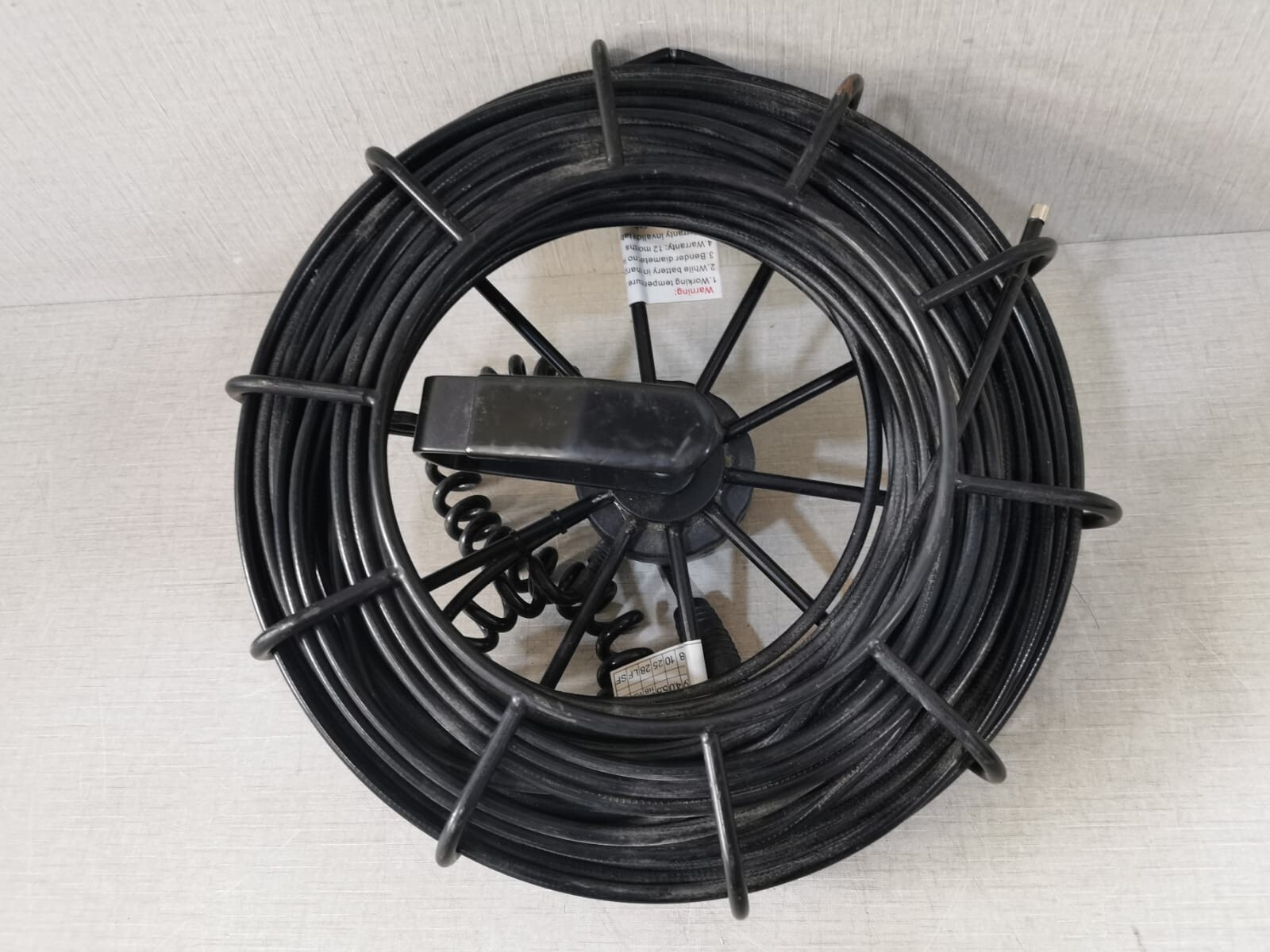 UNKNOWN UNKNOWN INSPECTION CAMERA PROBE WITH 30M CABLE- WITH DAMAGED CABLE 7