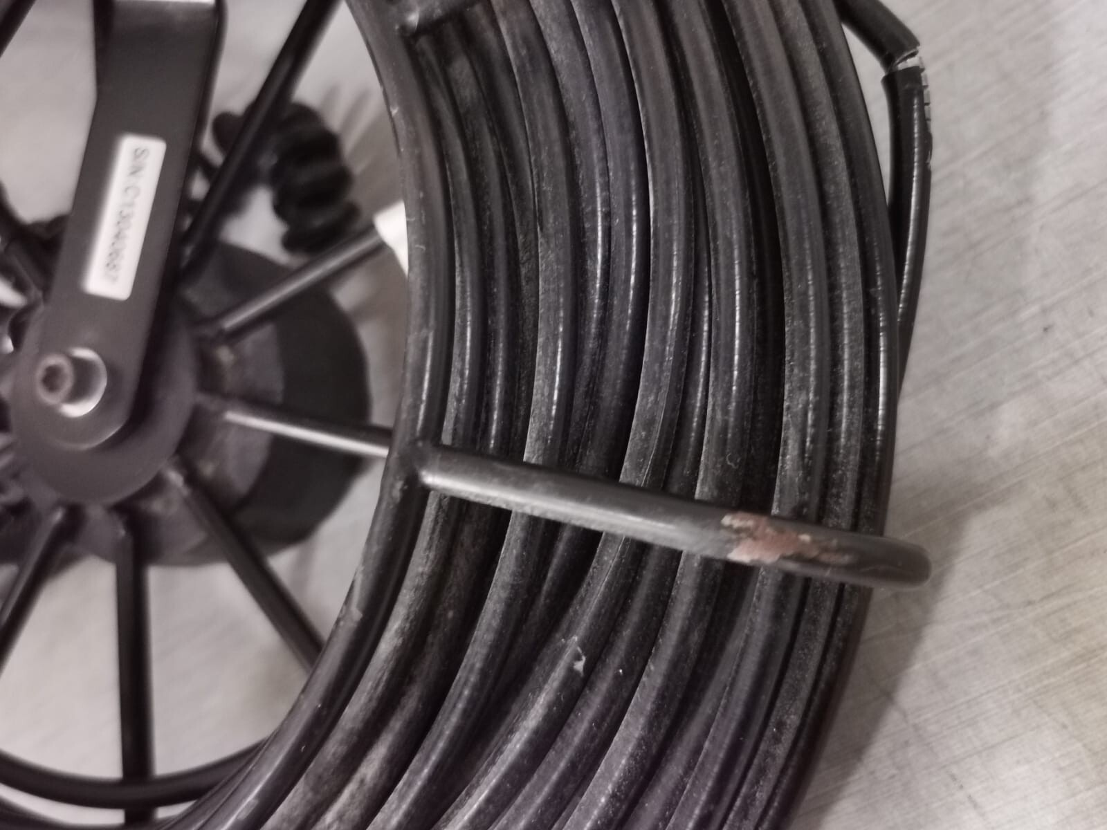 UNKNOWN UNKNOWN INSPECTION CAMERA PROBE WITH 30M CABLE- WITH DAMAGED CABLE 9