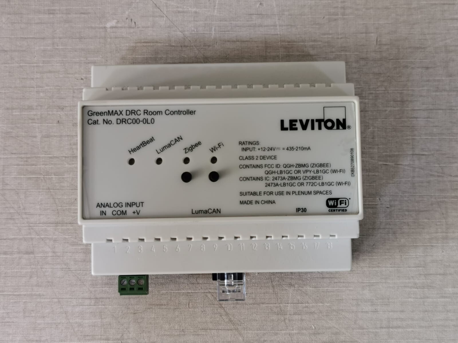 Leviton DRC00-0L0 Leviton DRC00-0L0 GreenMAX DRC Room Controller 2