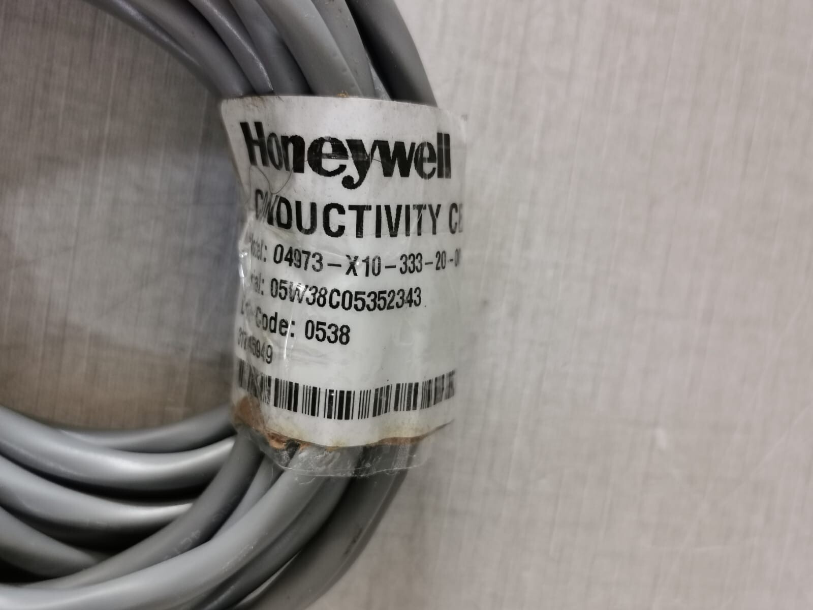Honeywell 04973-X10-333-20-00-000 HONEYWELL 04973-X10-333-20-00-000 CONDUCTIVITY CELL SENSOR 7