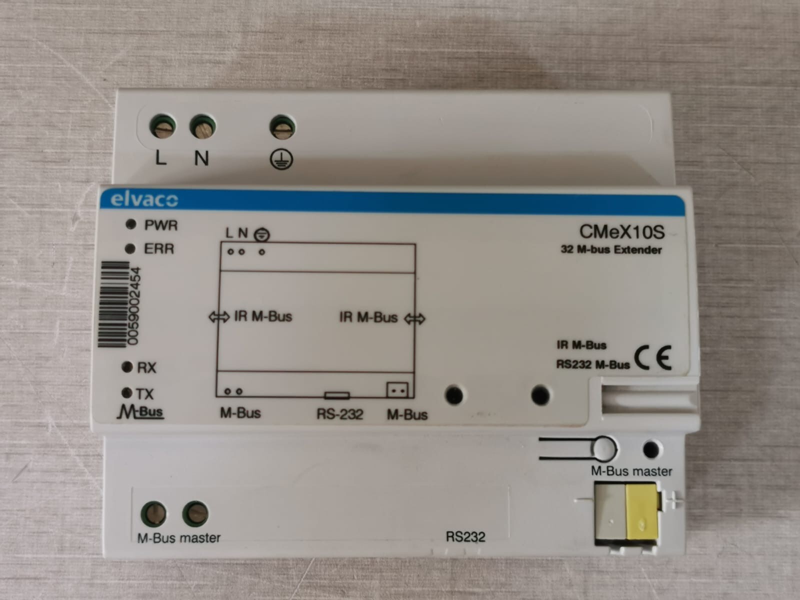 ELVACO CMEX10S ELVACO CMeX10S 32 M-Bus Extender 1050059 3