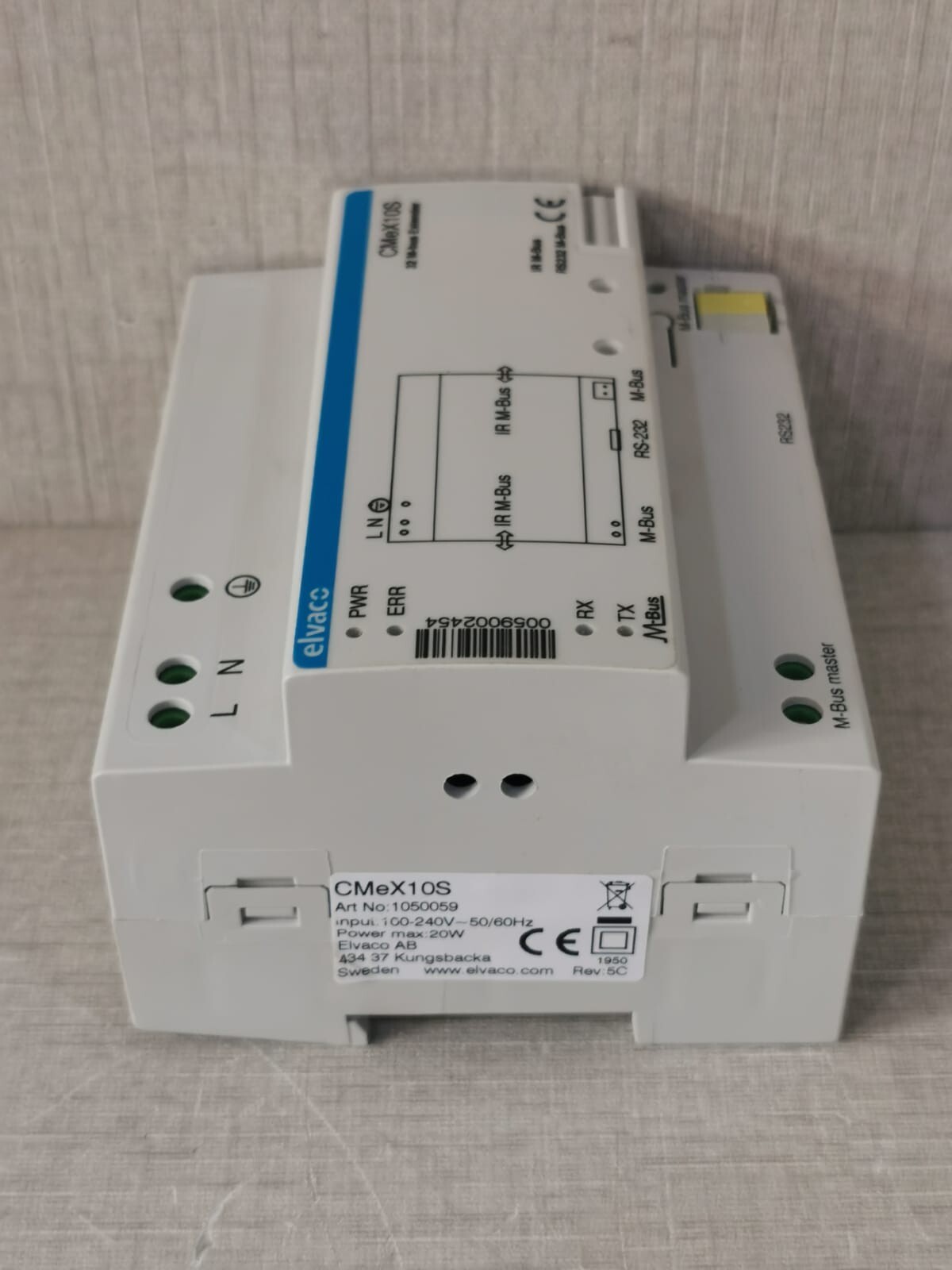 ELVACO CMEX10S ELVACO CMeX10S 32 M-Bus Extender 1050059 6