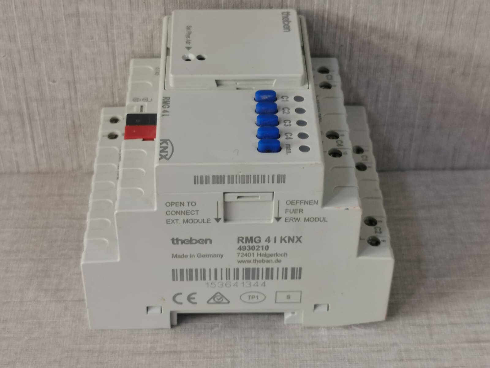 THEBEN 4-CHANNEL Theben RMG 4 I KNX Actuator Relay 4930210, 4 Channel 4