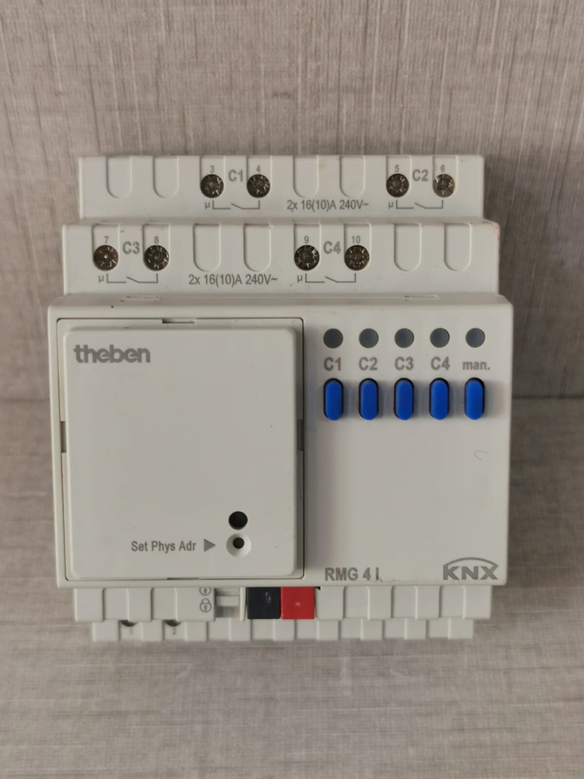 Theben RMG 4 I KNX Actuator Relay 4930210, 4 Channel