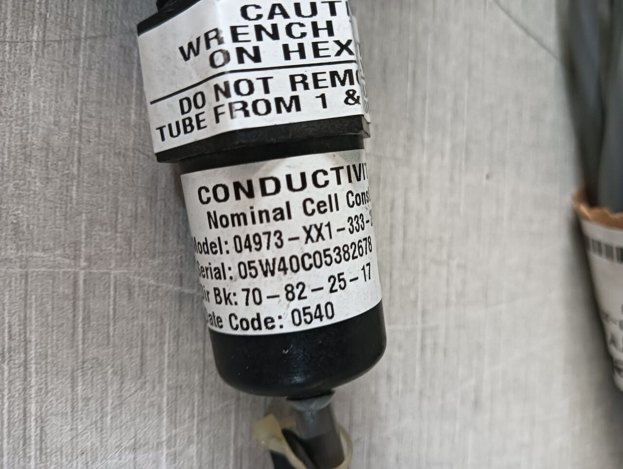 Honeywell 04973-XX1-333-20-000 HONEYWELL 04973-XX1-333-20-000 CONDUCTIVITY CELL 3