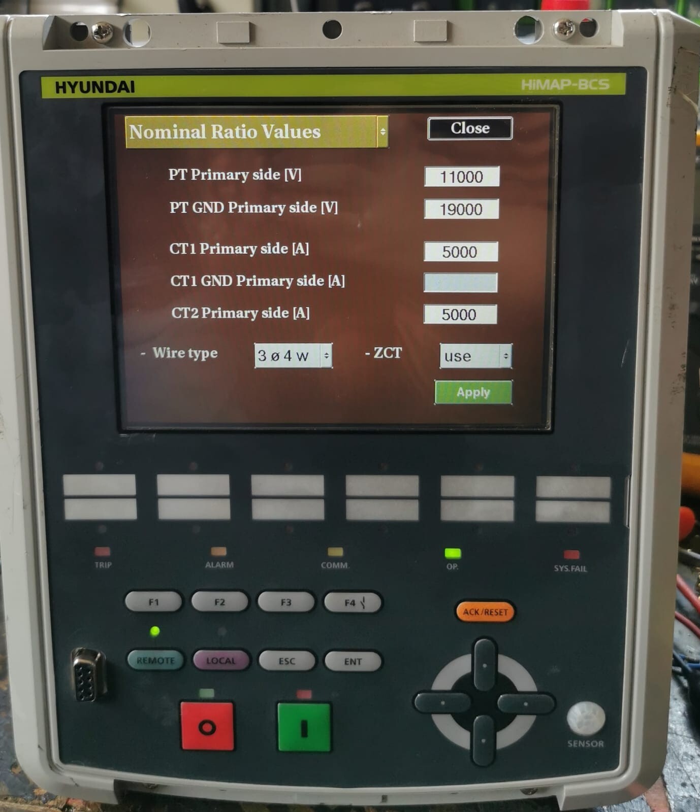 HYUNDAI HIMAP-BCS HYUNDAI HIMAP-BCS MULTIFUNCTIONAL DIGITAL PROTECTION RELAY 7
