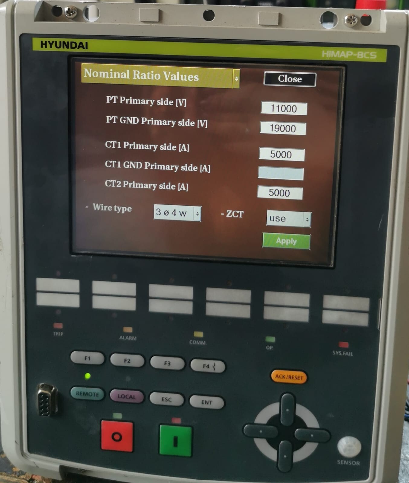 HYUNDAI HIMAP-BCS HYUNDAI HIMAP-BCS MULTIFUNCTIONAL DIGITAL PROTECTION RELAY 8