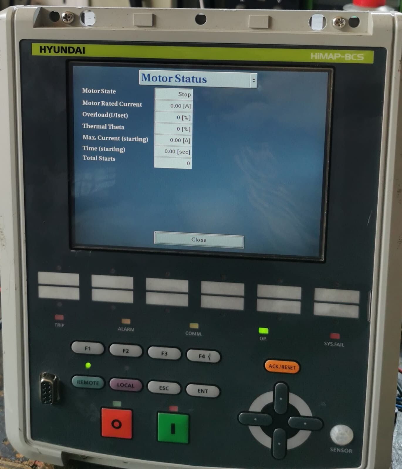 HYUNDAI HIMAP-BCS HYUNDAI HIMAP-BCS MULTIFUNCTIONAL DIGITAL PROTECTION RELAY 9
