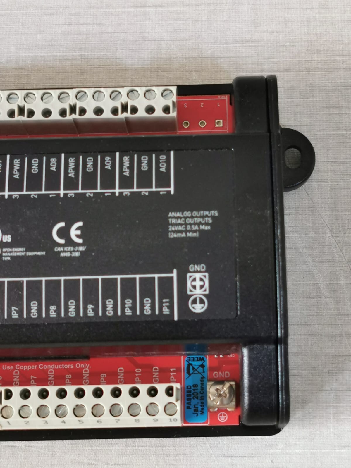 Delta DAC-1146E Delta Controls DAC-1146E Application Controller 24V 6