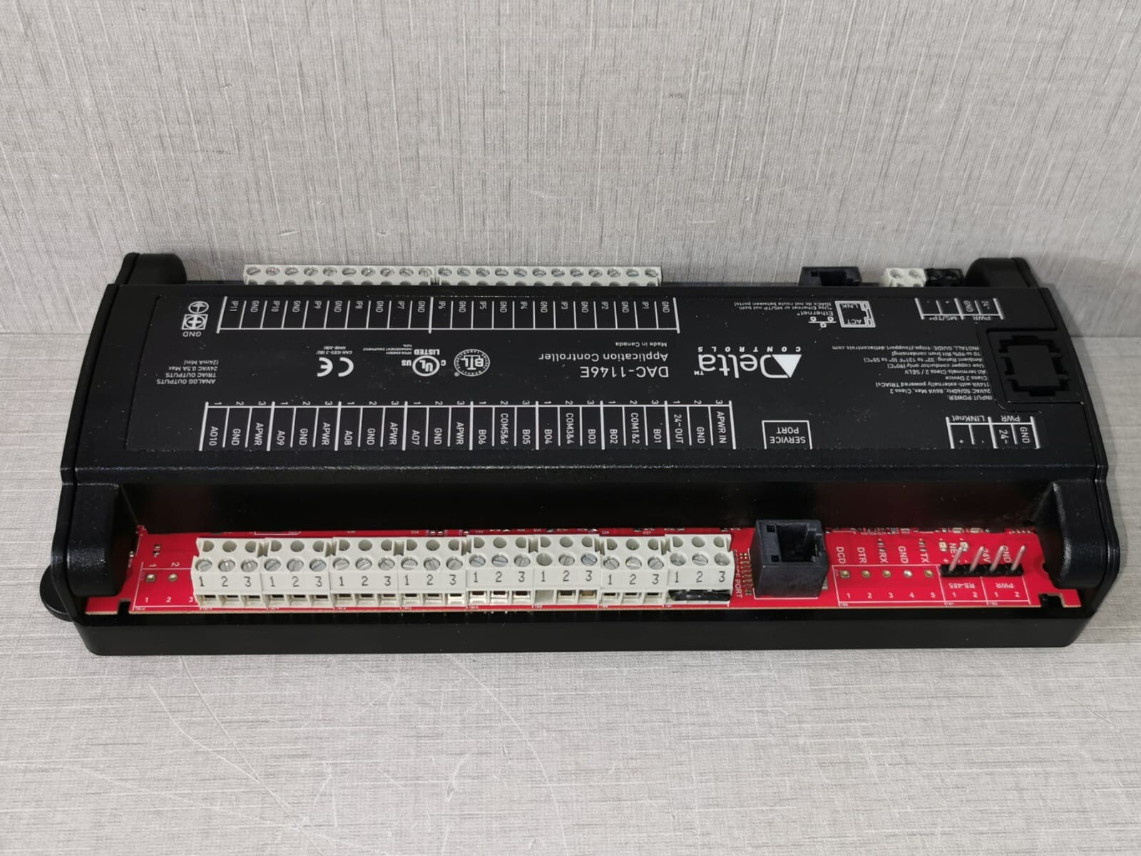Delta DAC-1146E Delta Controls DAC-1146E Application Controller 24V 9