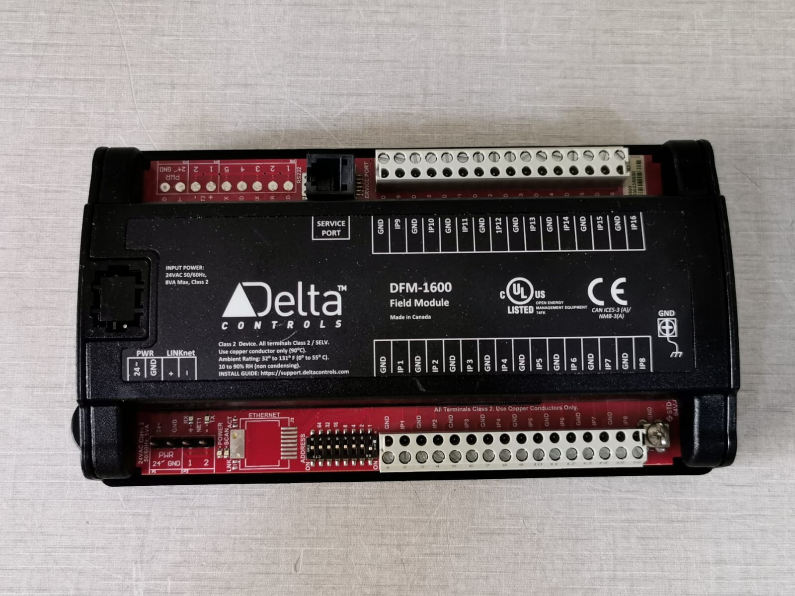 Delta Controls DFM-1600 Delta Controls DFM-1600 Field Module 2