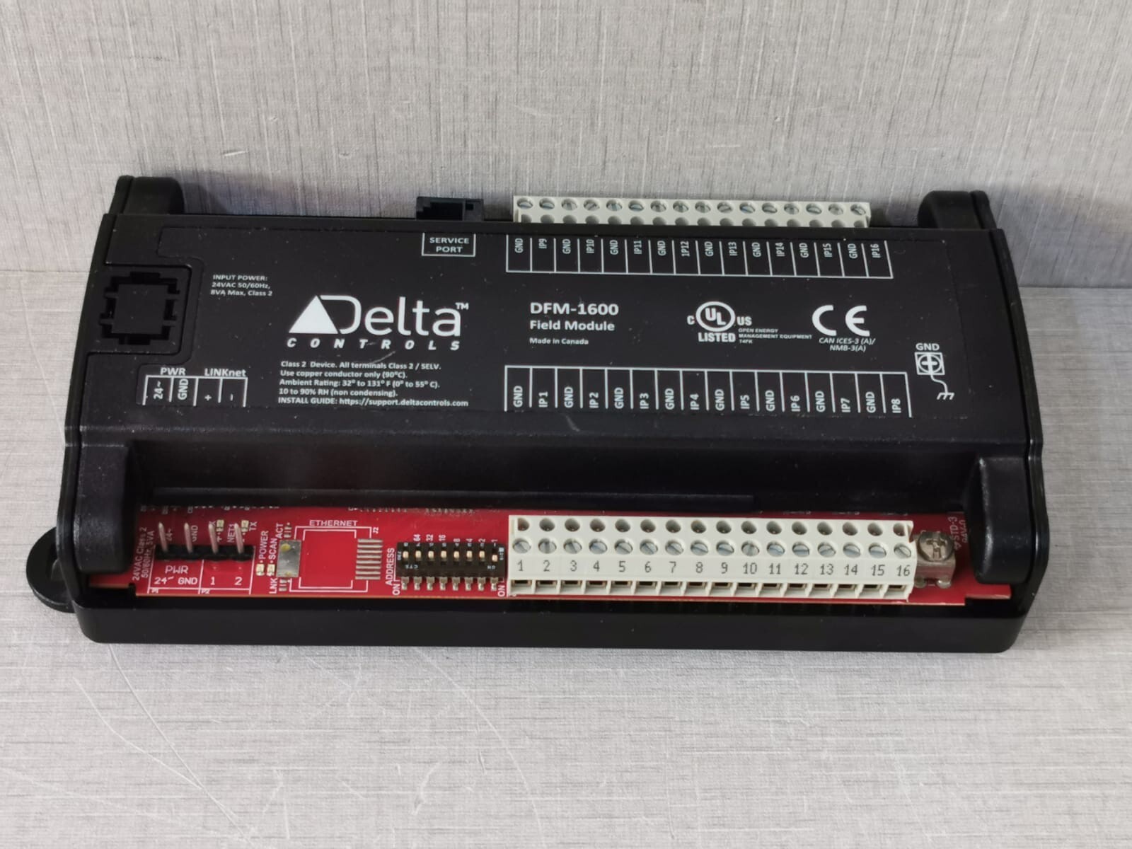 Delta Controls DFM-1600 Delta Controls DFM-1600 Field Module 5