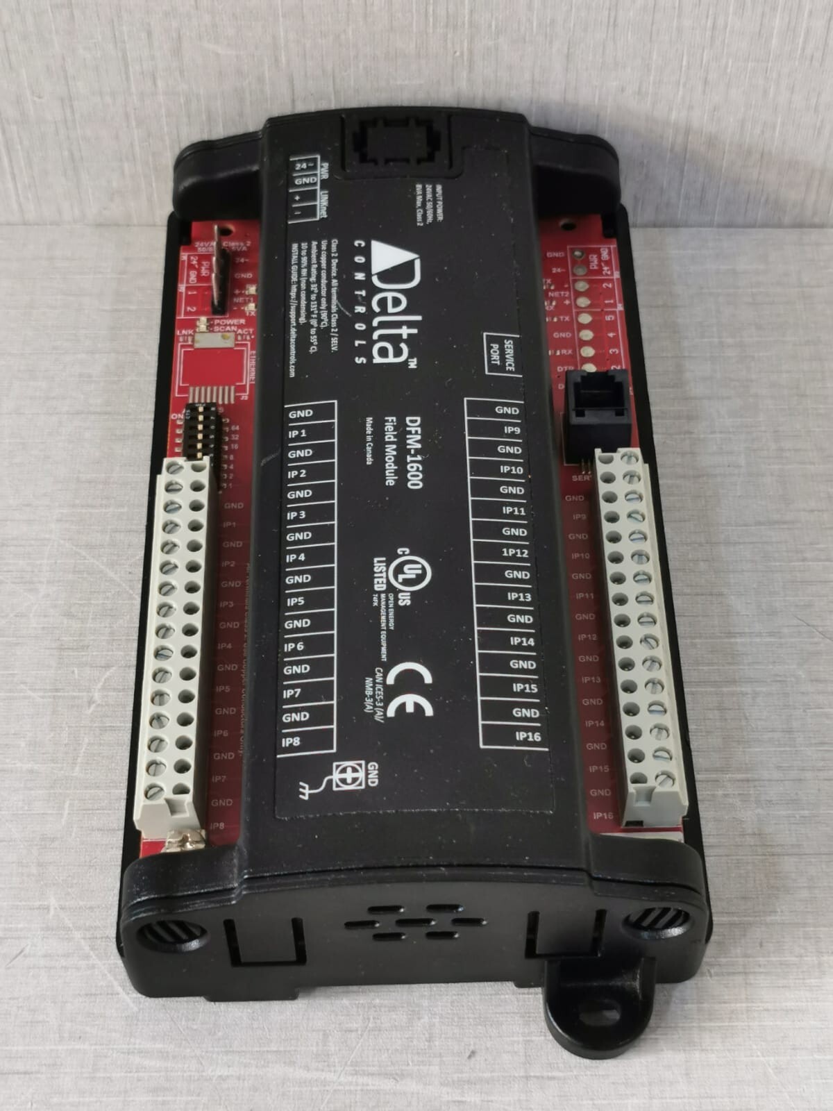 Delta Controls DFM-1600 Delta Controls DFM-1600 Field Module 7