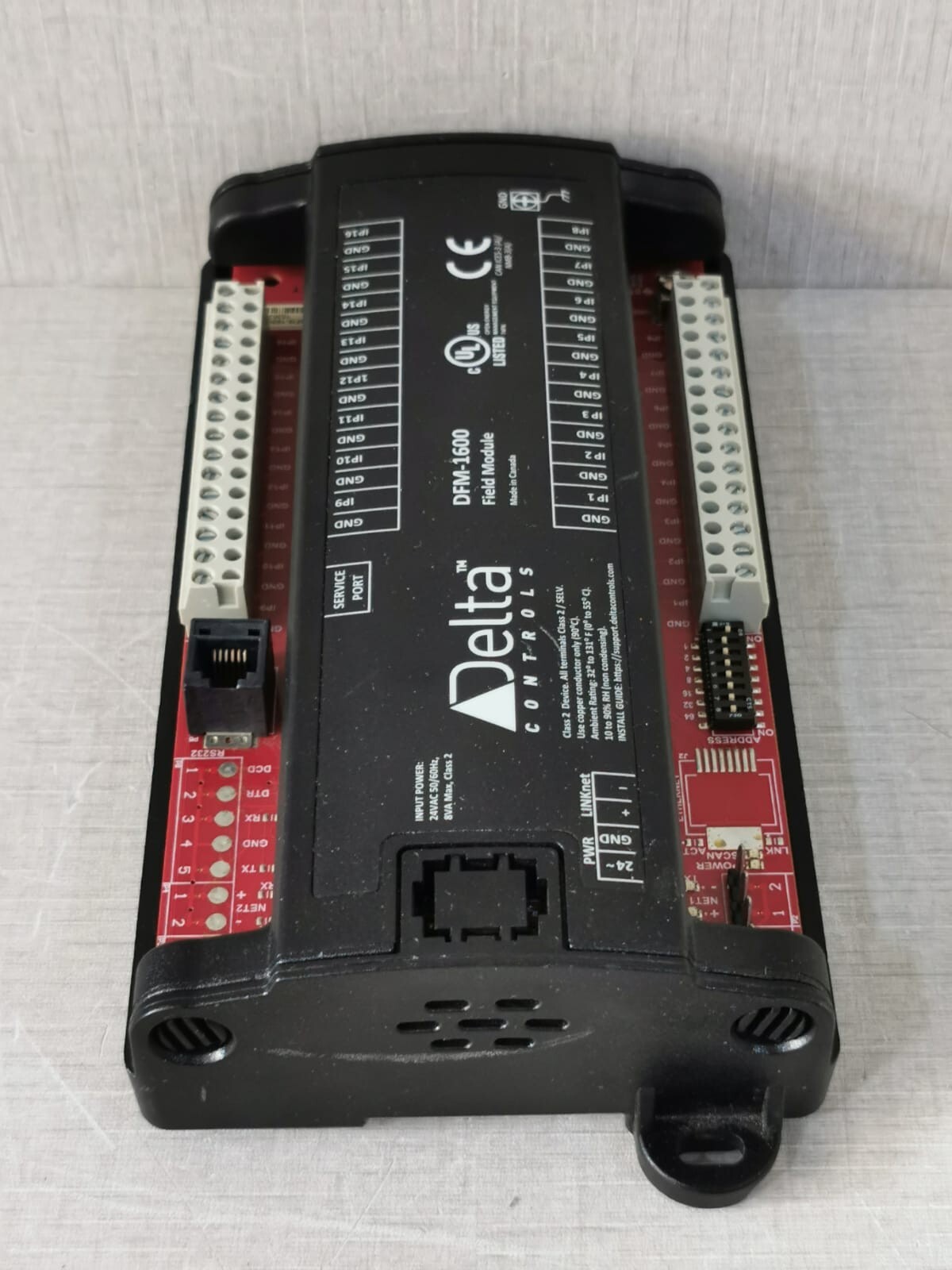 Delta Controls DFM-1600 Delta Controls DFM-1600 Field Module 8