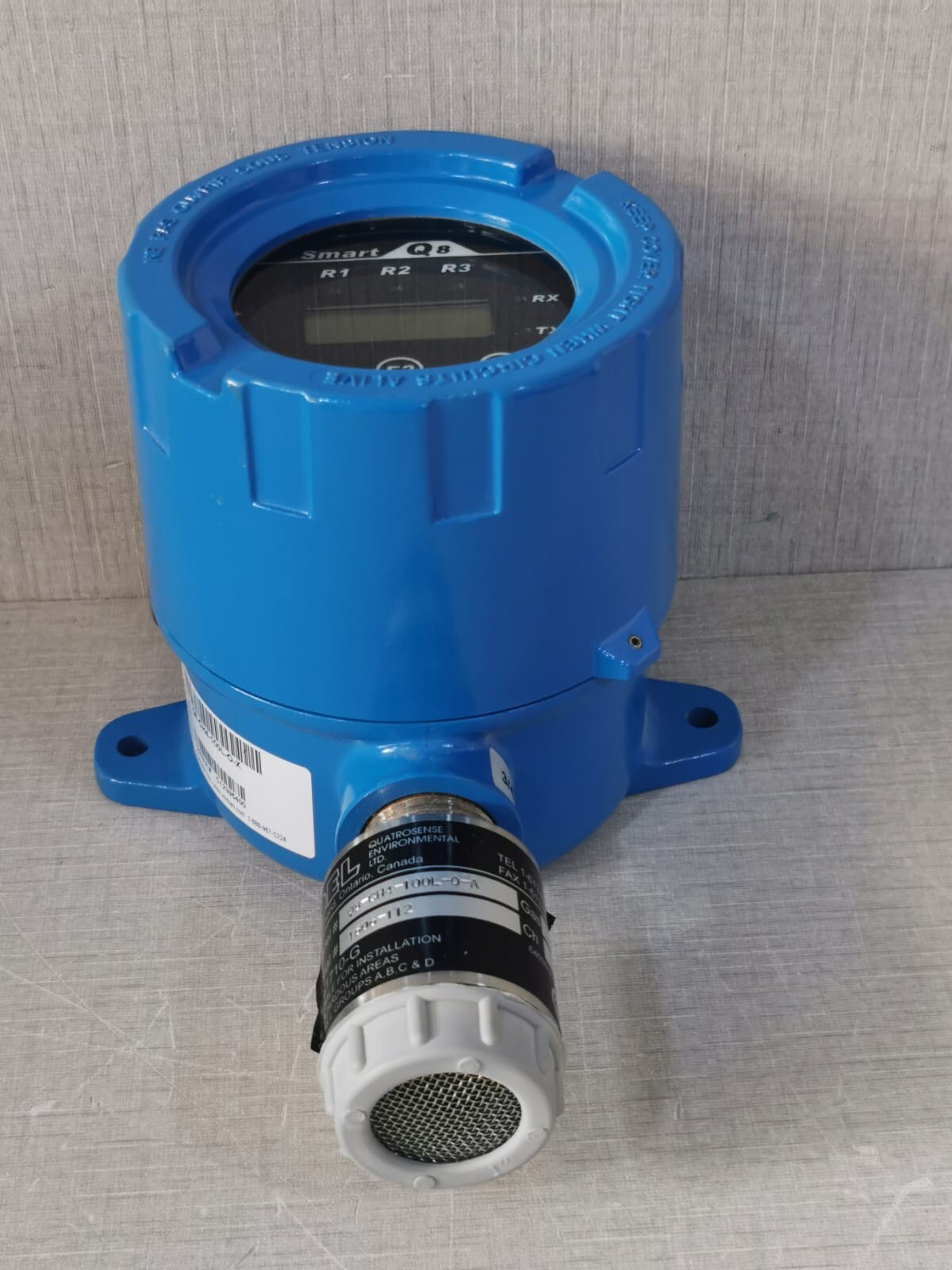QEL Q8-CH4-100L-O-X QEL Model: Q8-CH4-100L-0-A Gas Transmitter Sensor Q8-CH4-100L-O-X Q8 Series 8
