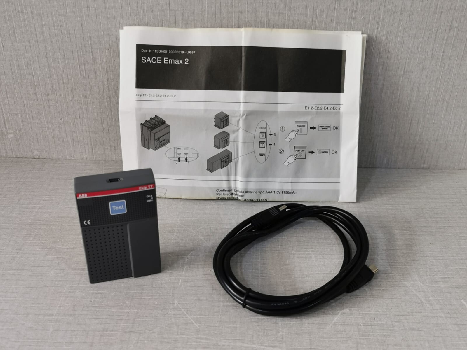 ABB Ekip TT SACE Emax 2 Outdoor Travel Test Unit - ONLY CASE