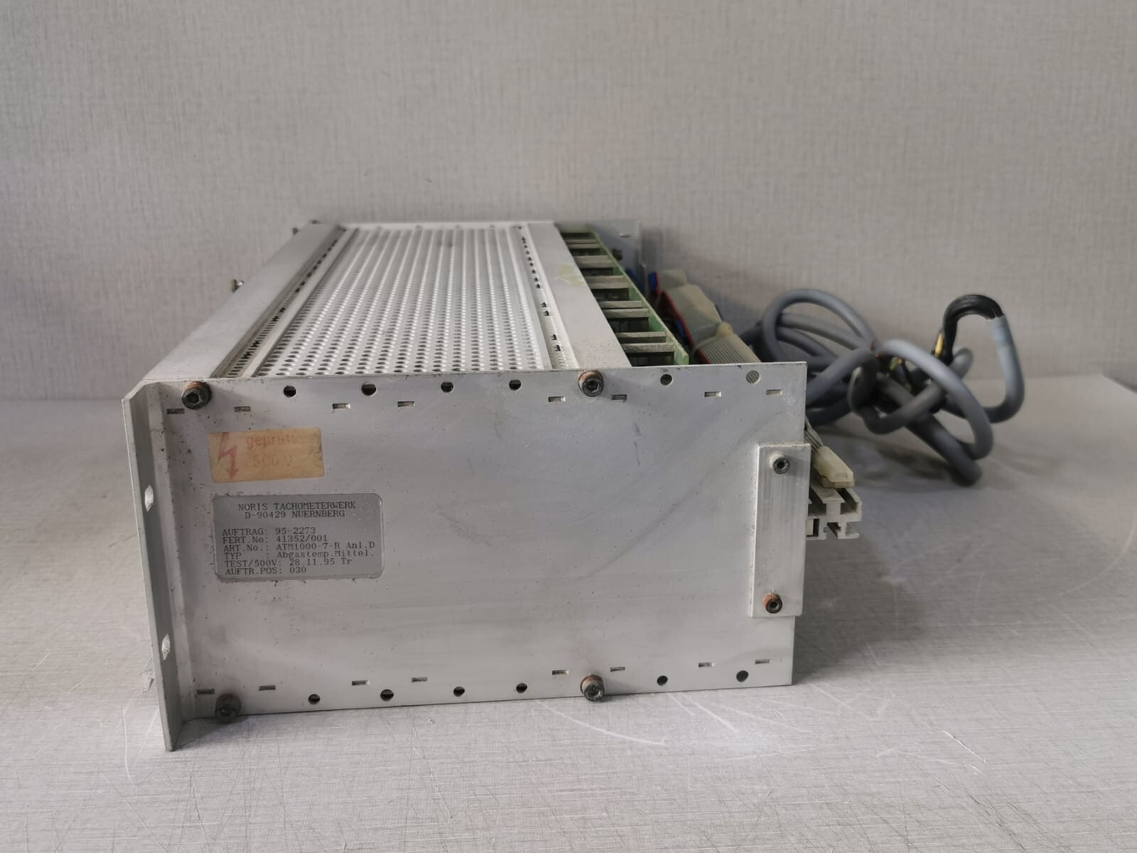 Digital NORIMOS1000 NORIS TACHOMETERWERK NUERNBERG NORIMOS 1000 DIGITAL MONITORING SYSTEM 7