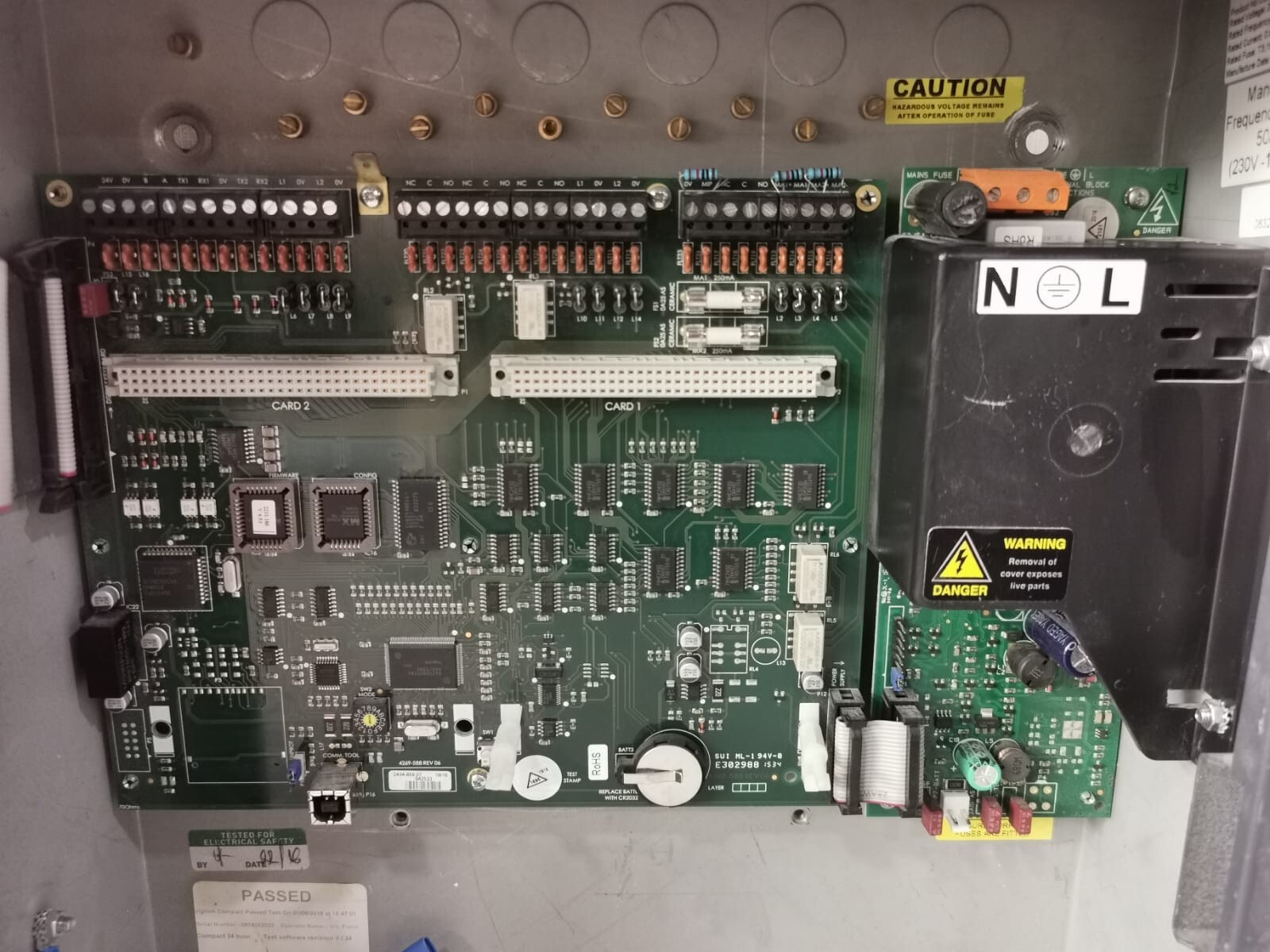 GENT BY HONEYWELL 4269-588 REV. 06 GENT BY HONEYWELL COMPACT-24-N FIRE ALARM SYSTEM 4269-588 REV. 06 10