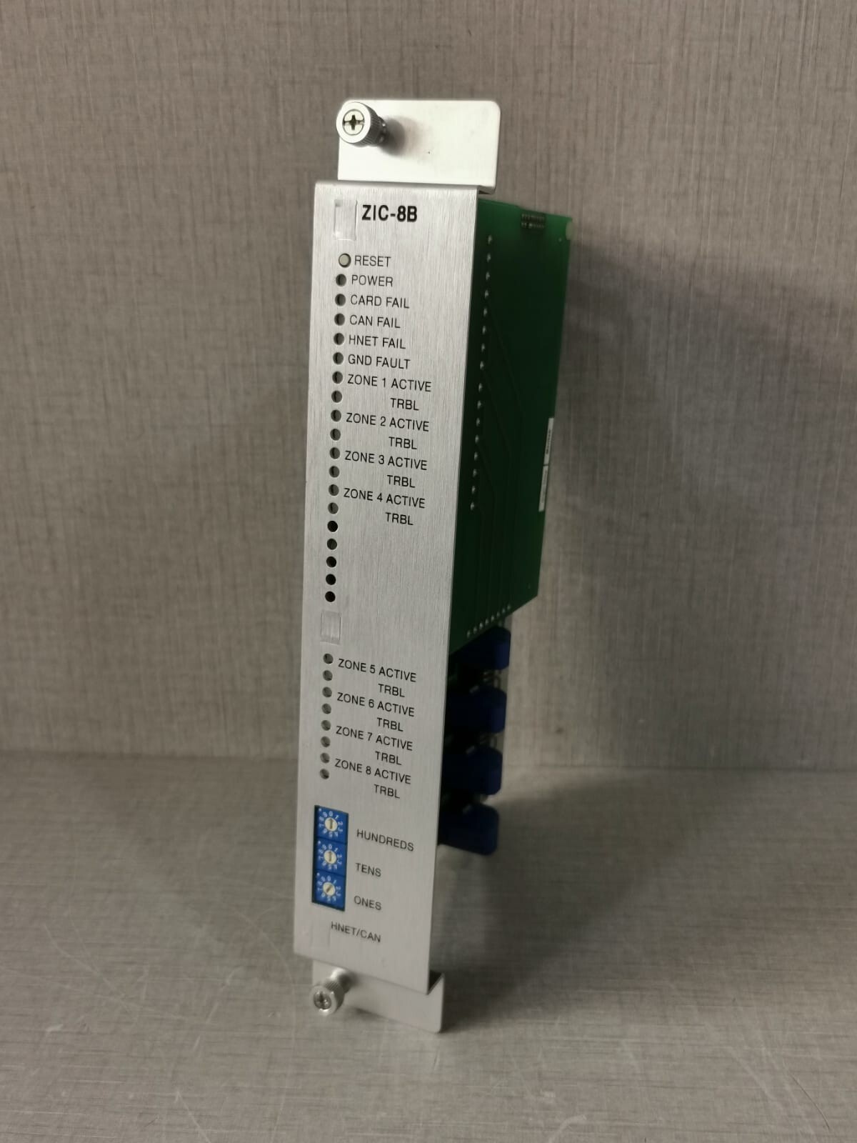 Siemens 580-049443-0 SIEMENS ZIC-8B 580-049443-0 ZONE INDICATING CARD 4