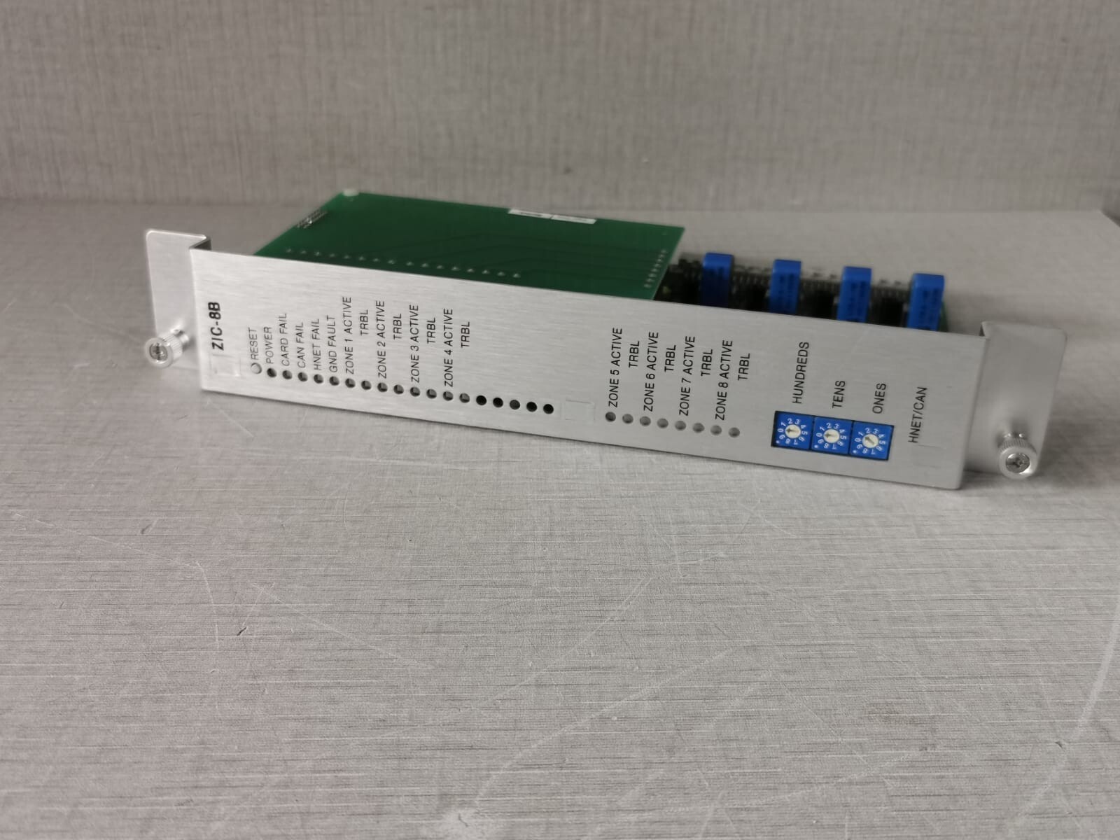 Siemens 580-049443-0 SIEMENS ZIC-8B 580-049443-0 ZONE INDICATING CARD 5