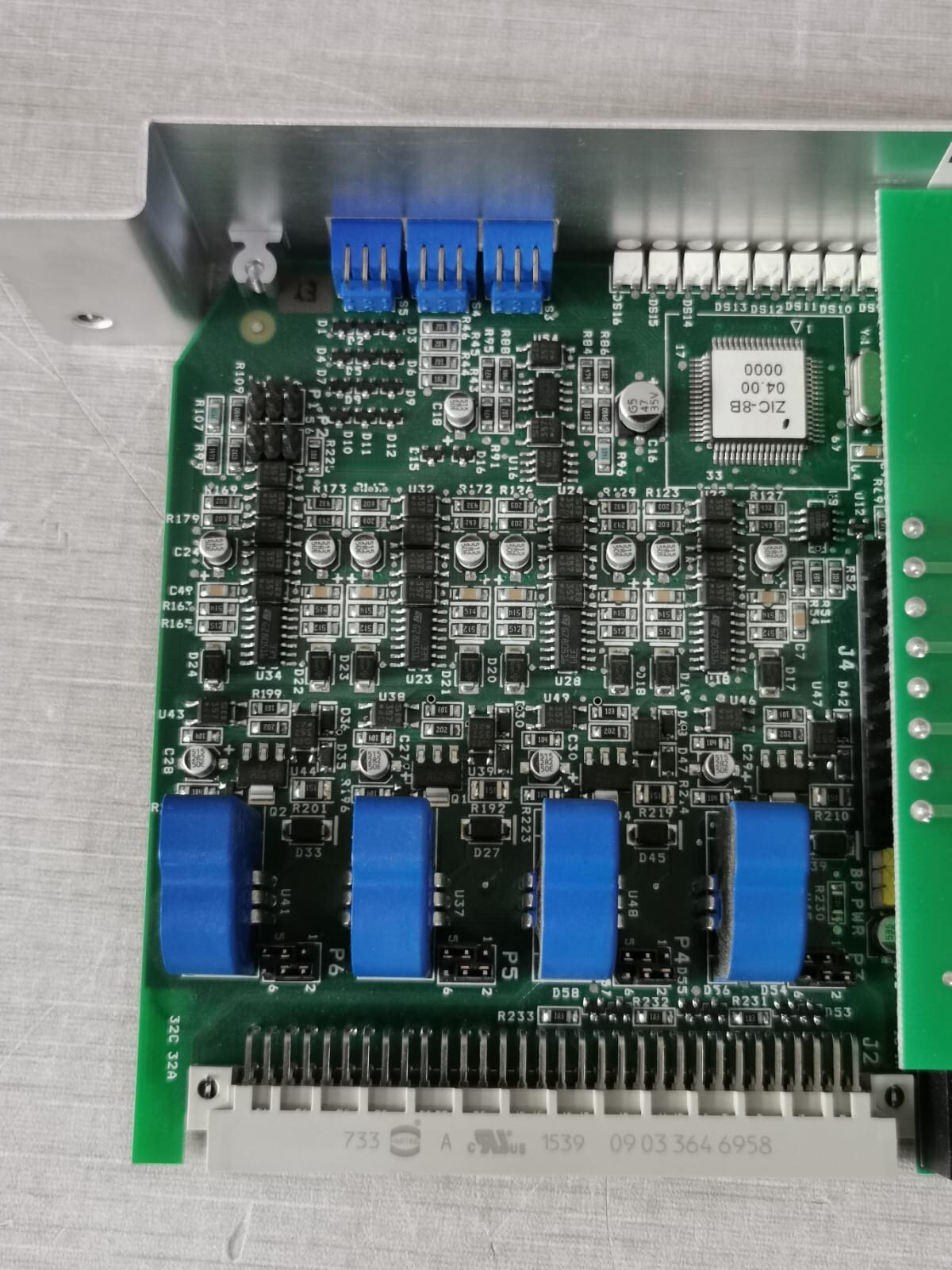 Siemens 580-049443-0 SIEMENS ZIC-8B 580-049443-0 ZONE INDICATING CARD 7