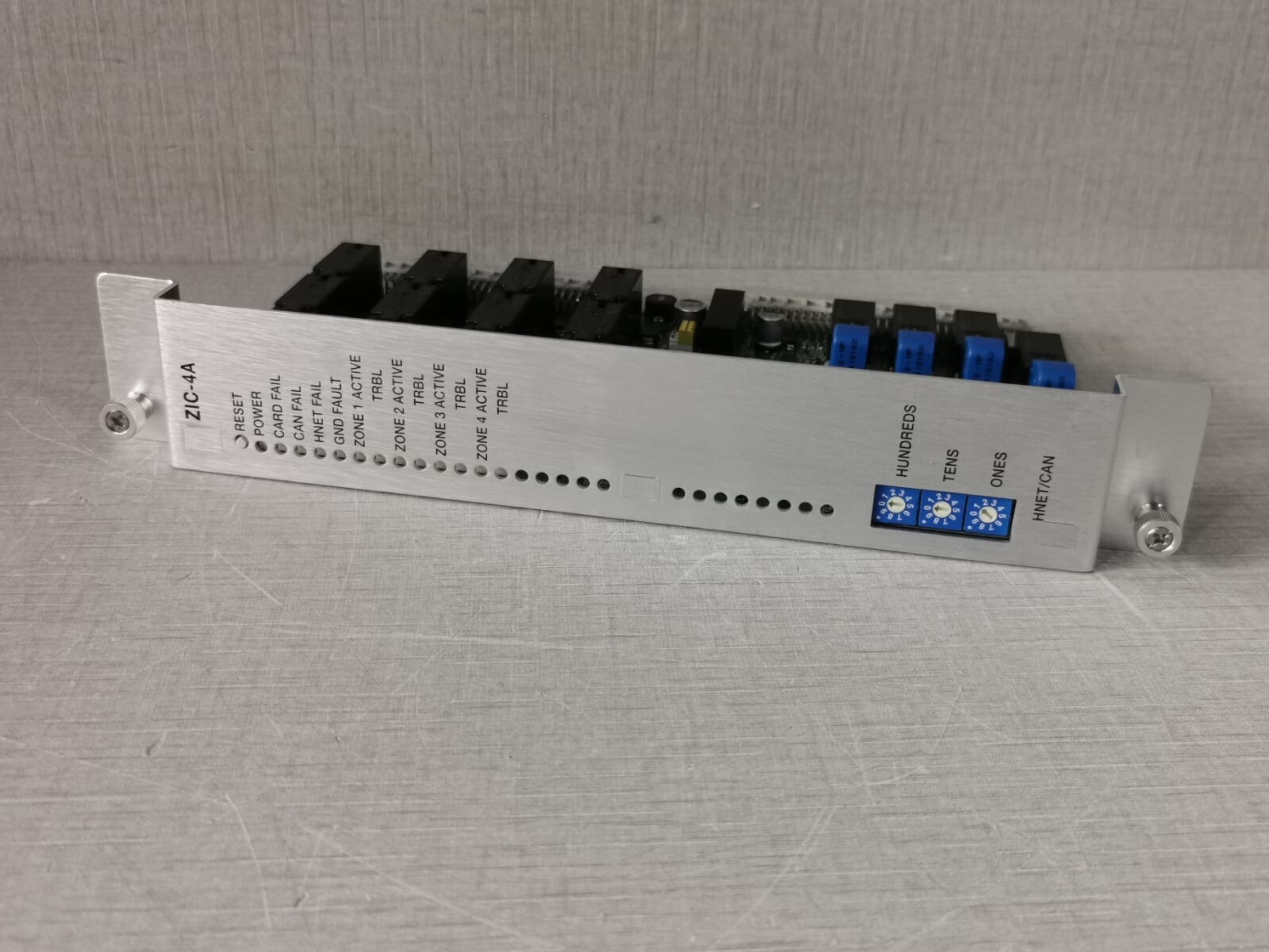 Siemens 575-050568 REV.4 SIEMENS ZIC-4A COM FIRE & BURG ALARM MODULE 575-050568 REV.4 2