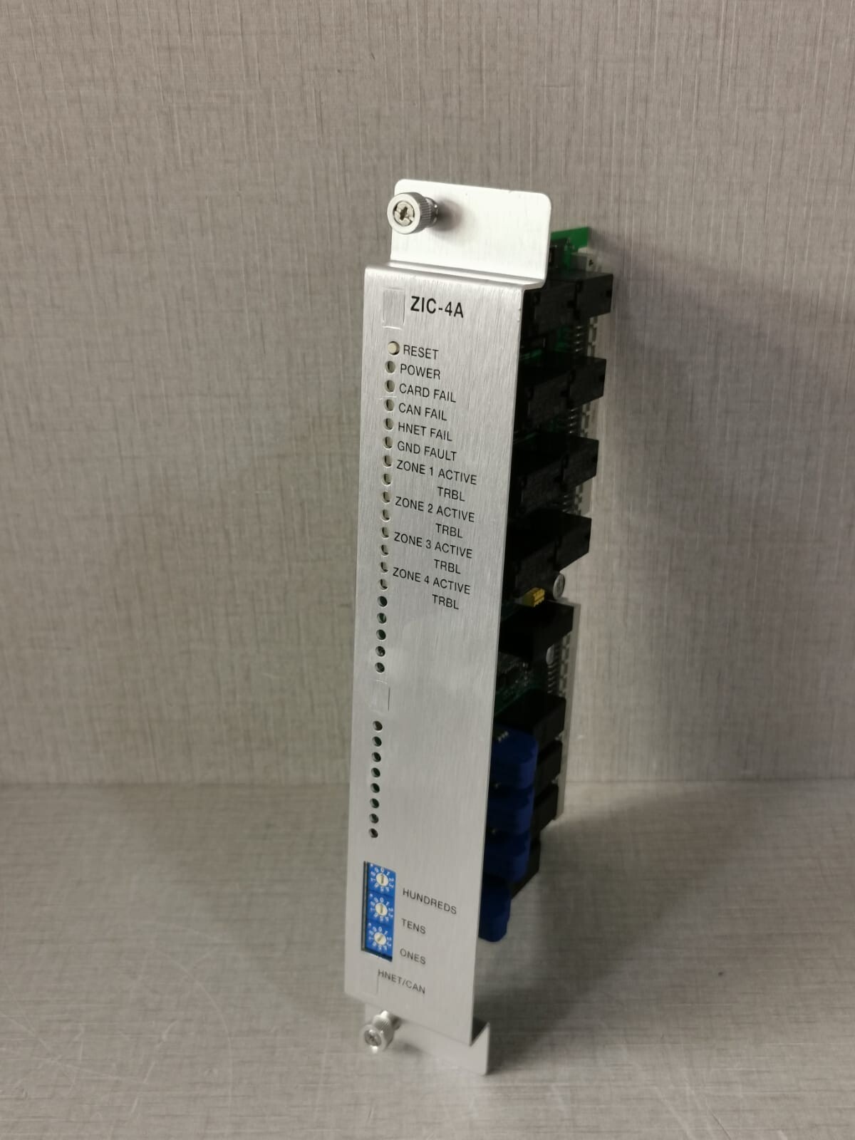 Siemens 575-050568 REV.4 SIEMENS ZIC-4A COM FIRE & BURG ALARM MODULE 575-050568 REV.4 3