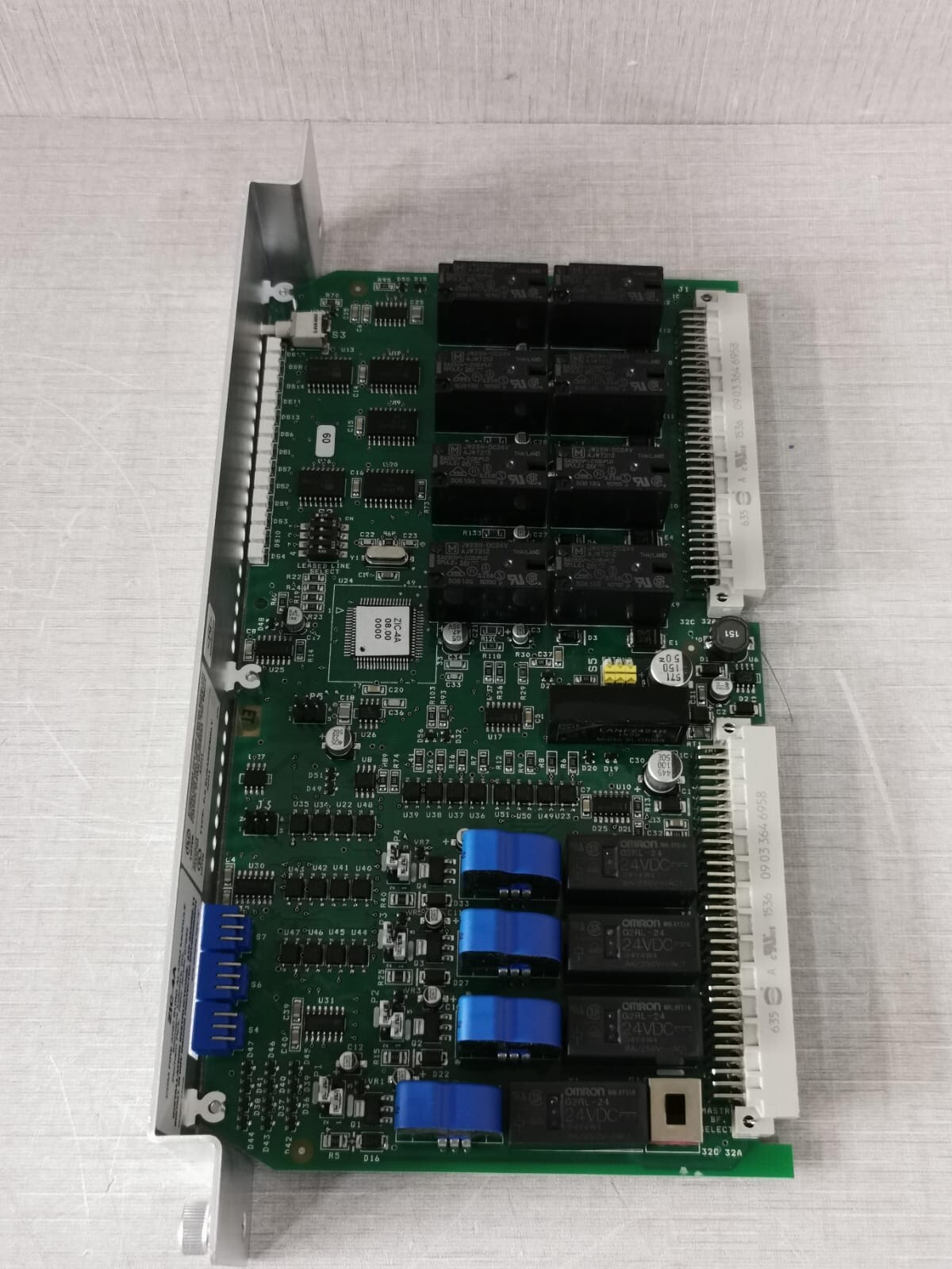 Siemens 575-050568 REV.4 SIEMENS ZIC-4A COM FIRE & BURG ALARM MODULE 575-050568 REV.4 8