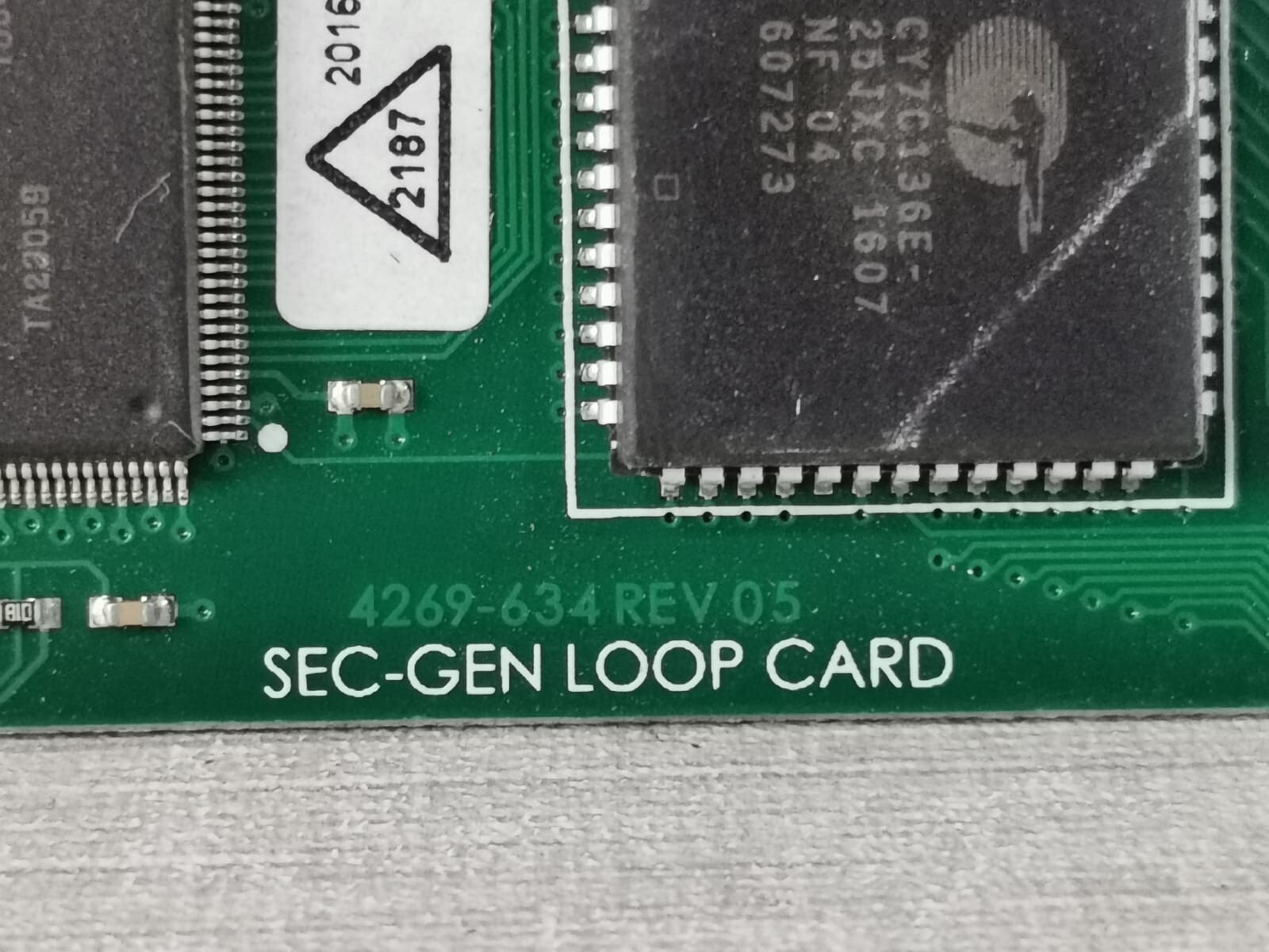 Honeywell 4269-634 REV 05 HONEYWELL GENT VIGILON 4269-634 REV 05 SEC-GEN LOOP CARD 2
