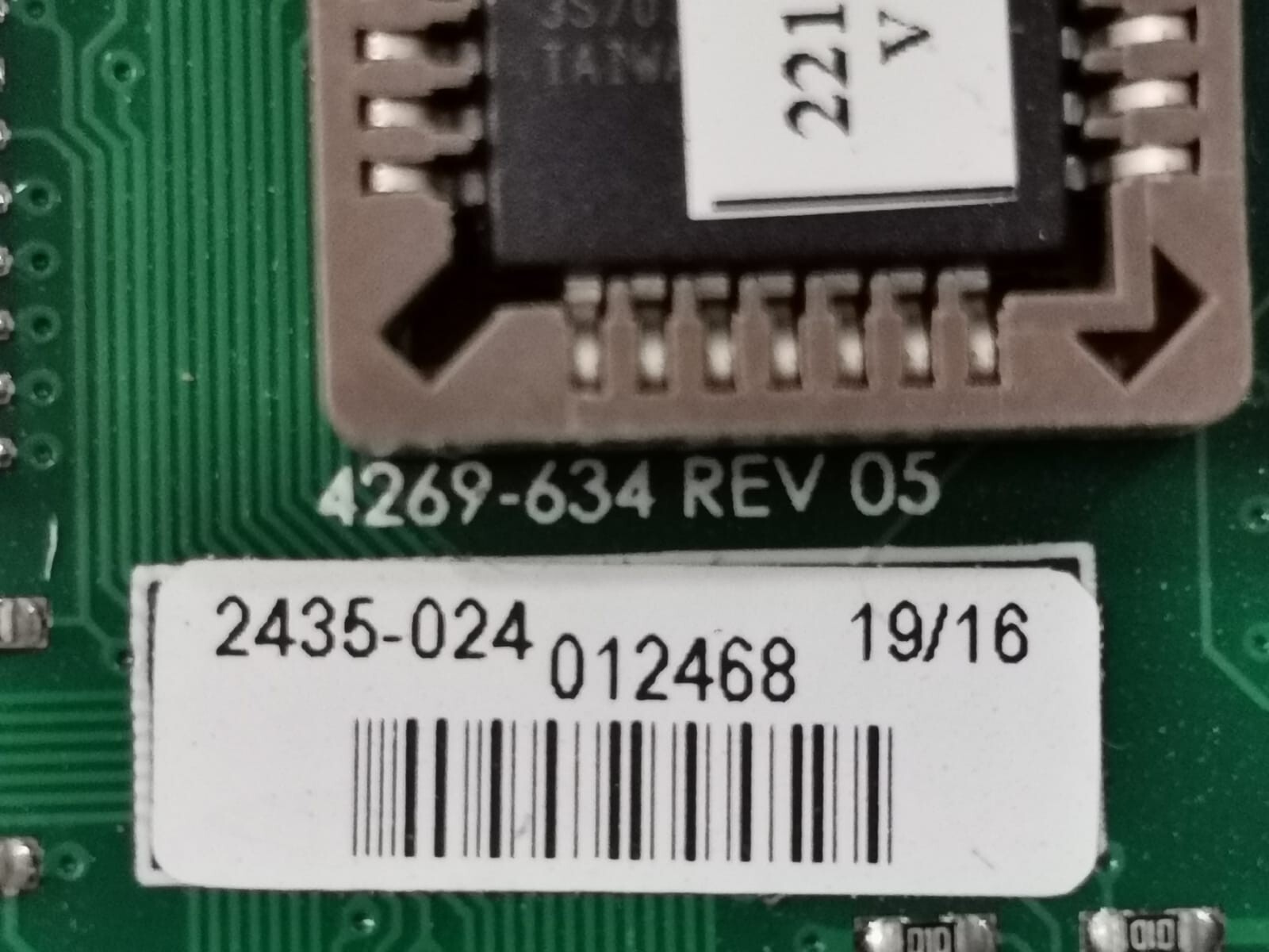 Honeywell 4269-634 REV 05 HONEYWELL GENT VIGILON 4269-634 REV 05 SEC-GEN LOOP CARD 3