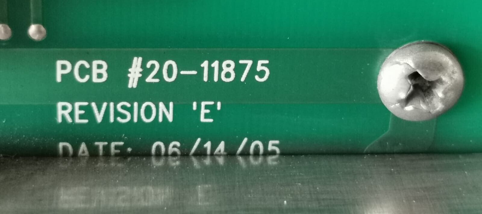FEDERAL APD 20-11973 / 20-11875 REV.E FEDERAL APD 20-11793 CONTROLLER + 20-11875 REV.E GATE POWER BOARD 5