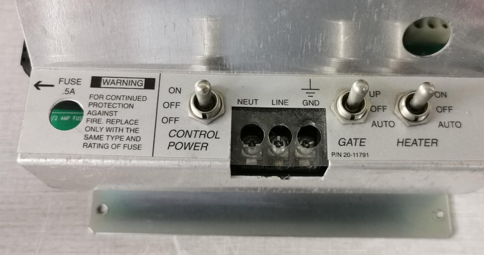 FEDERAL APD 20-11973 / 20-11875 REV.E FEDERAL APD 20-11793 CONTROLLER + 20-11875 REV.E GATE POWER BOARD 6