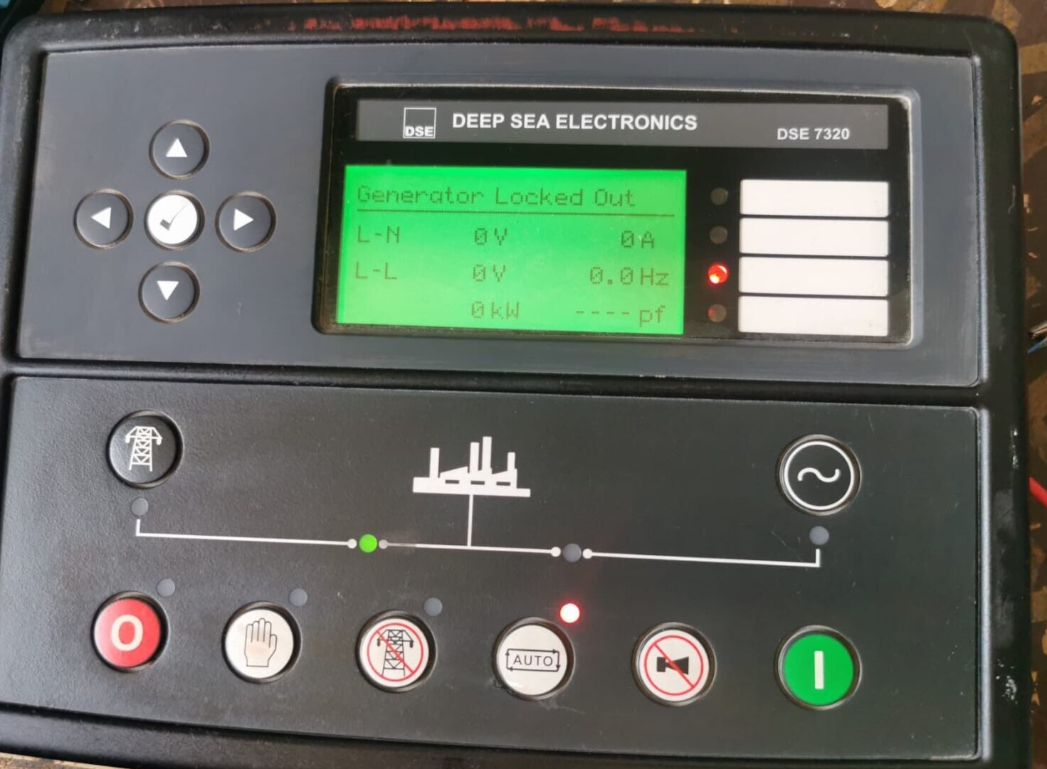 DSE DSE-7320 Deep Sea Electronics DSE 7320 Control Module Panel - TESTED 2